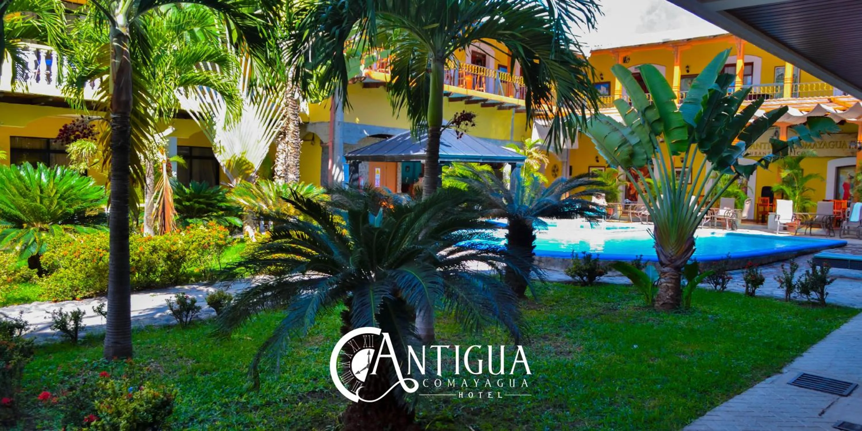 Property building in Hotel Antigua Comayagua