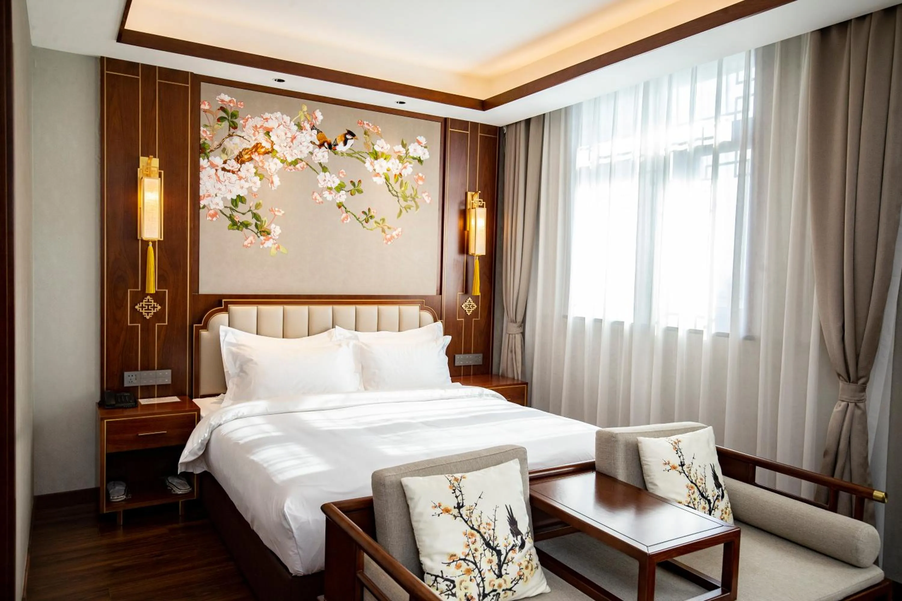 Bedroom, Bed in Pierr Palace Hotel (Beijing Nanluo Guxiang)