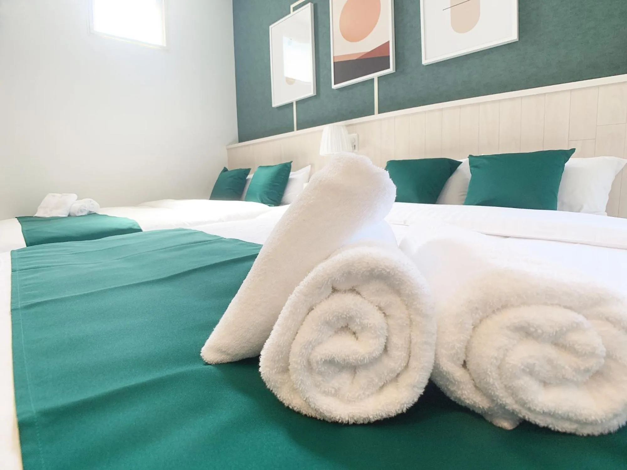 Bed in Bar & Hotel Colors MIYAJIMA