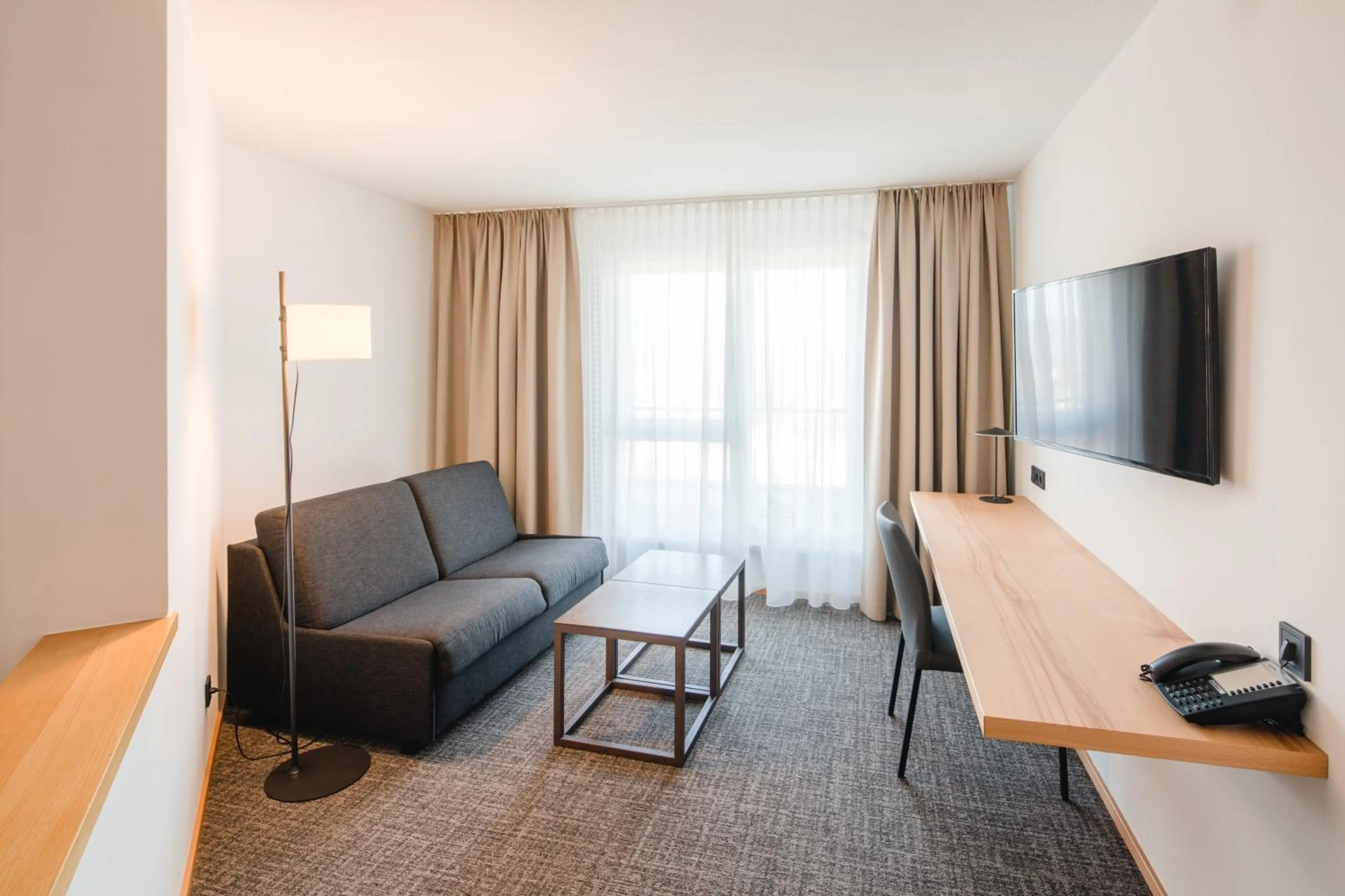 Seating area in Hotel Krone