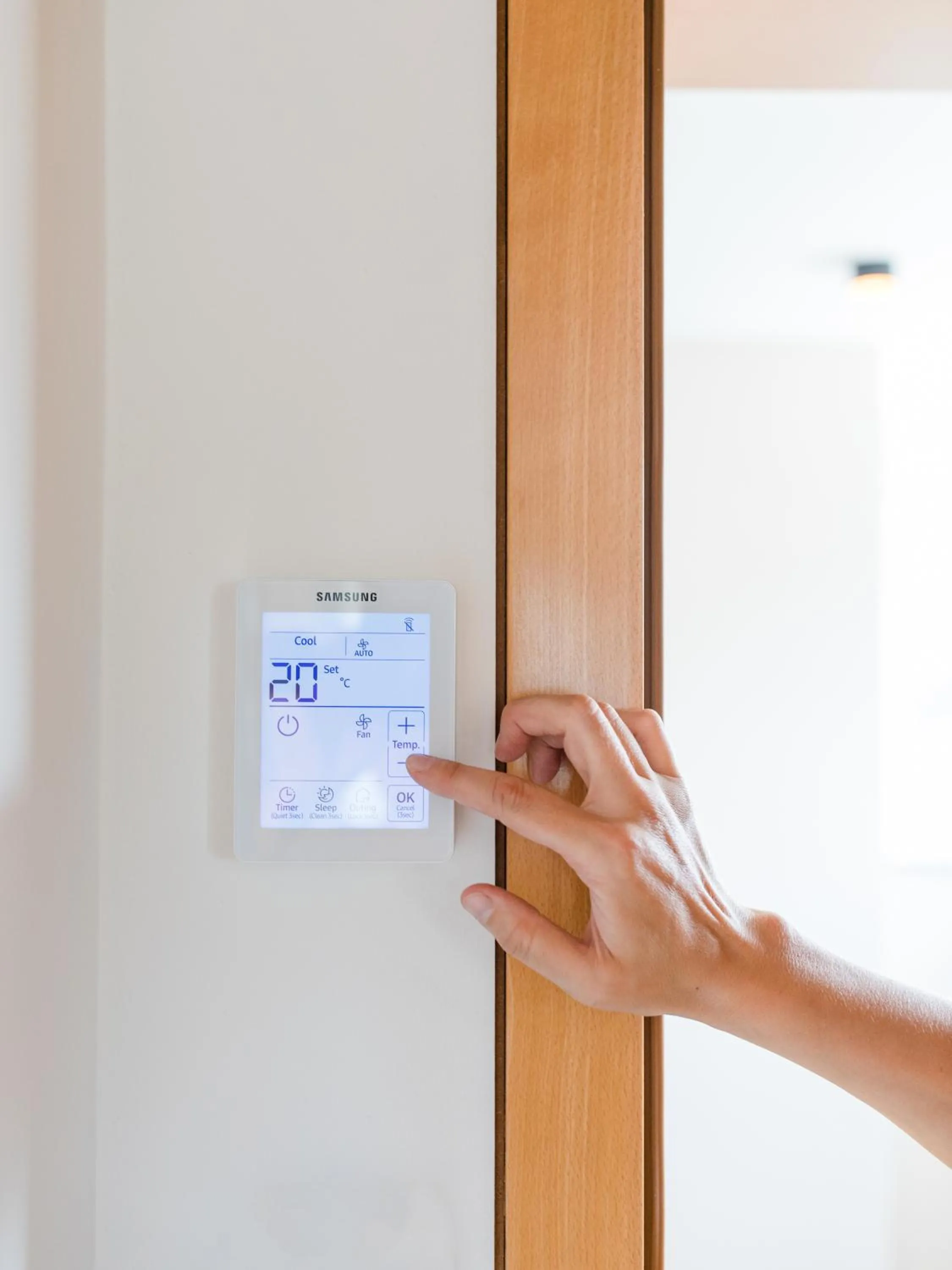 air conditioner in Hotel Krone