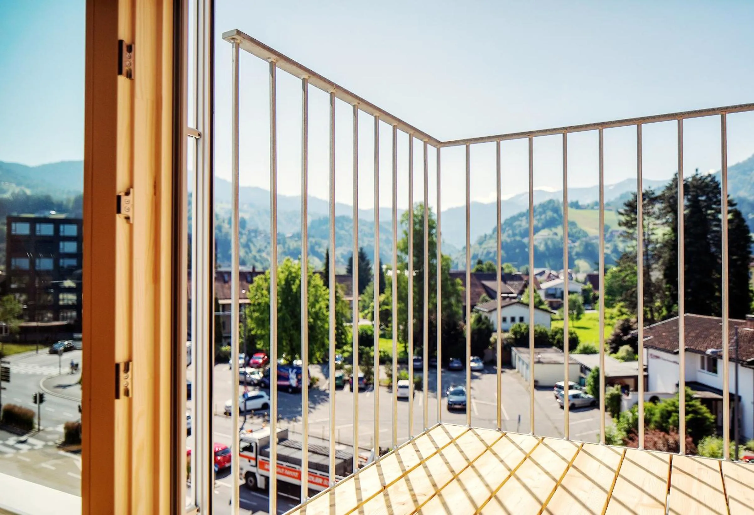 Balcony/Terrace in Hotel Krone