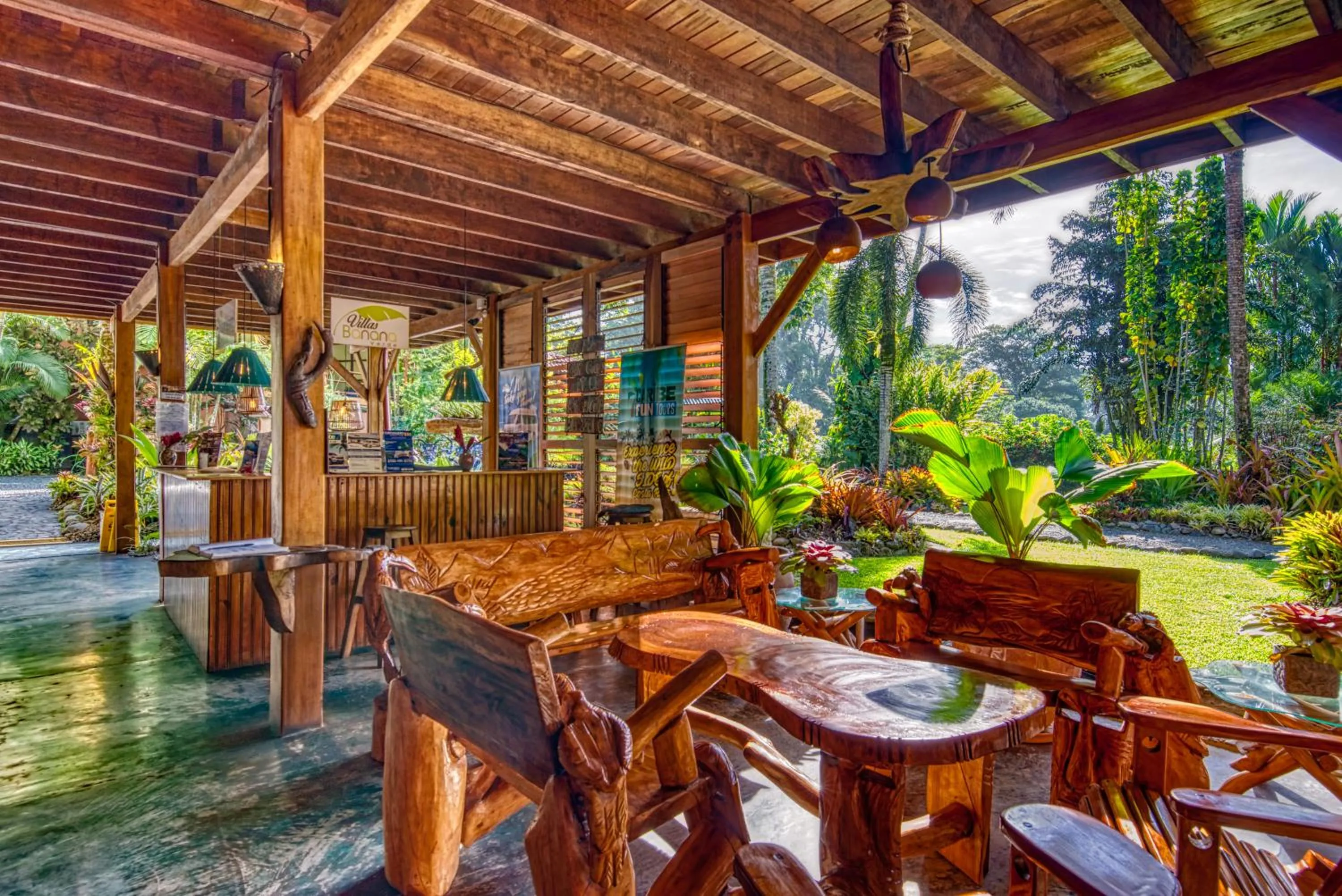 Garden view in Hotel Banana Azul - Adults Only