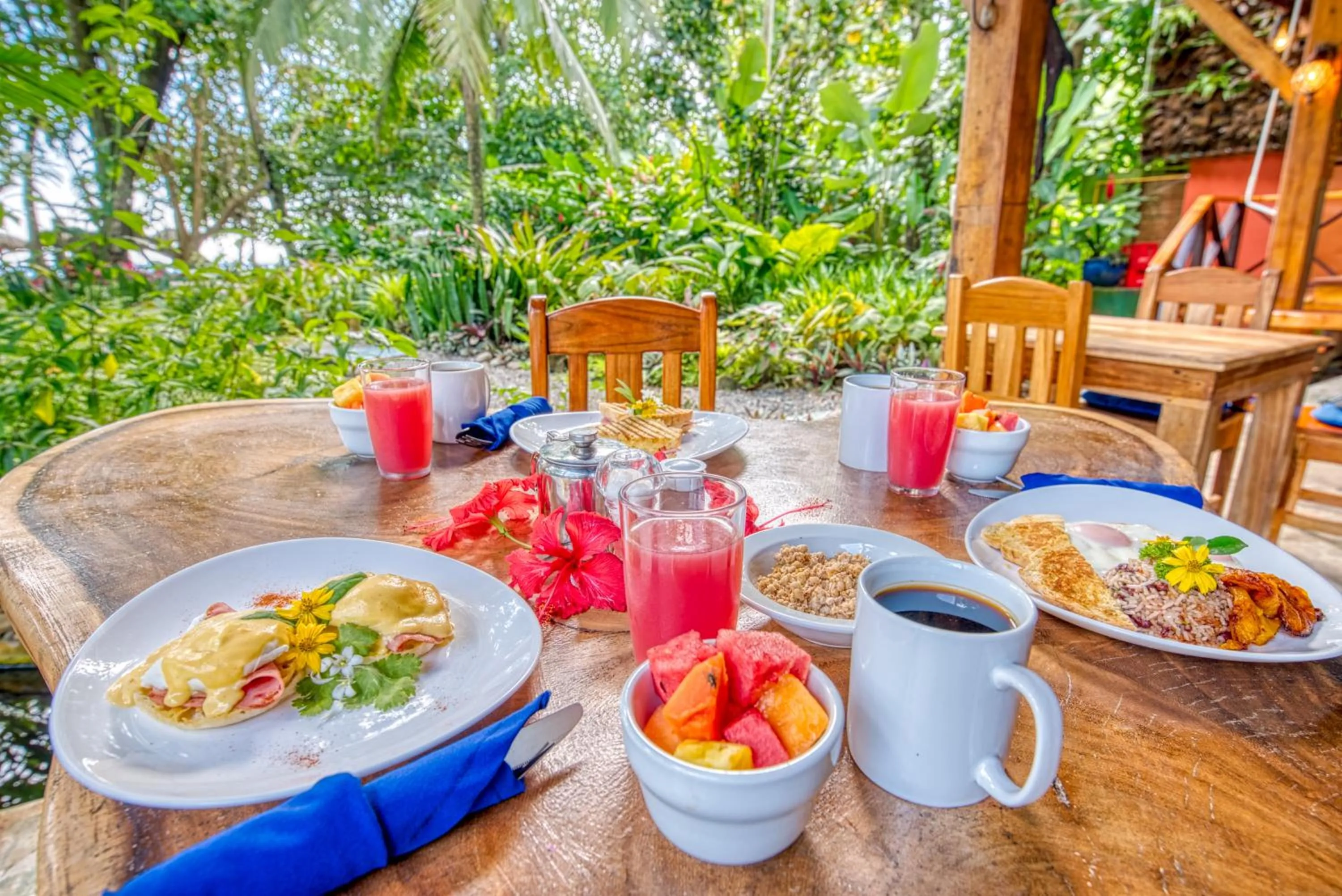 Food and drinks in Hotel Banana Azul - Adults Only