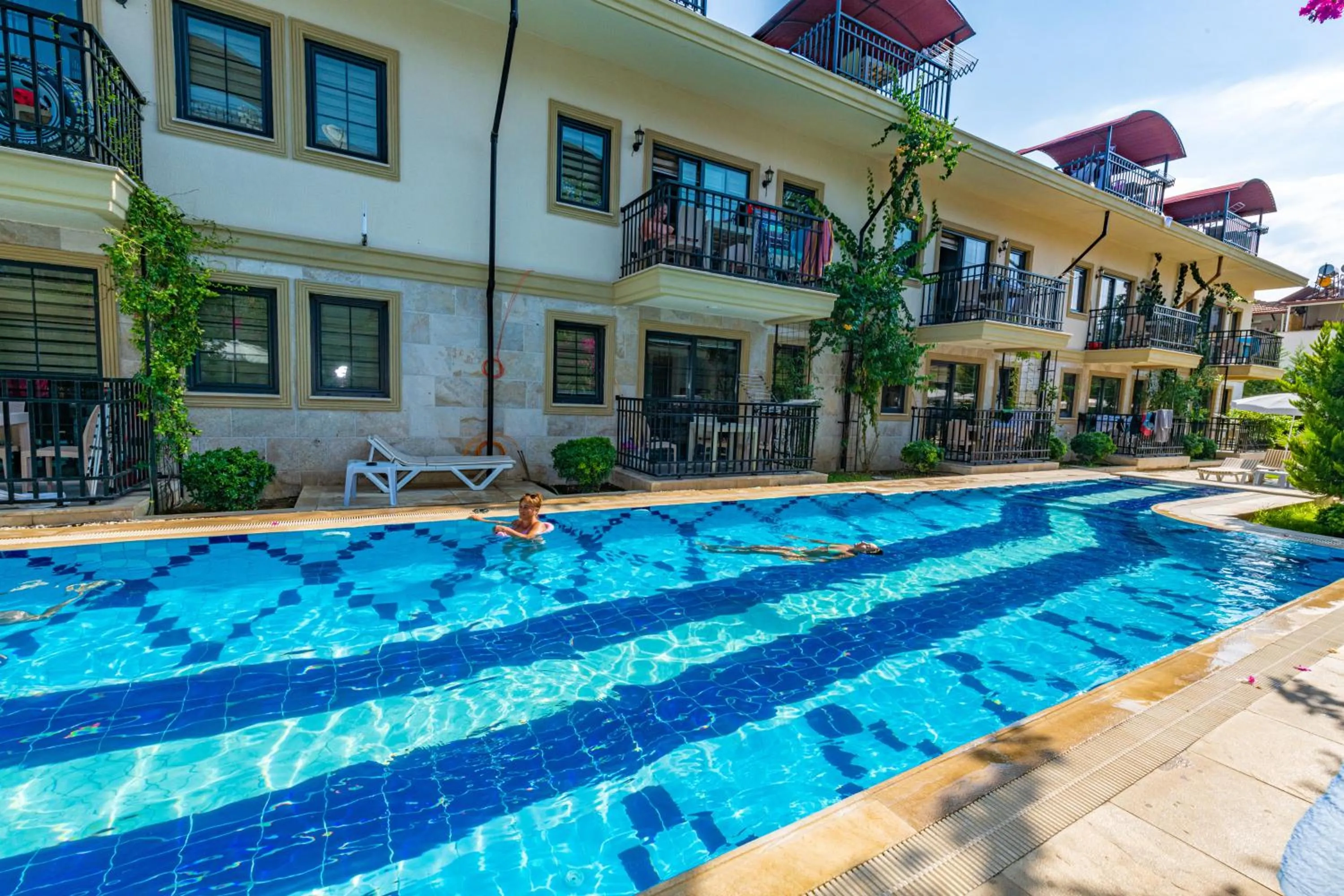 Property building in Yaşam Park Apart Hotel - Fethiye Calis Beach