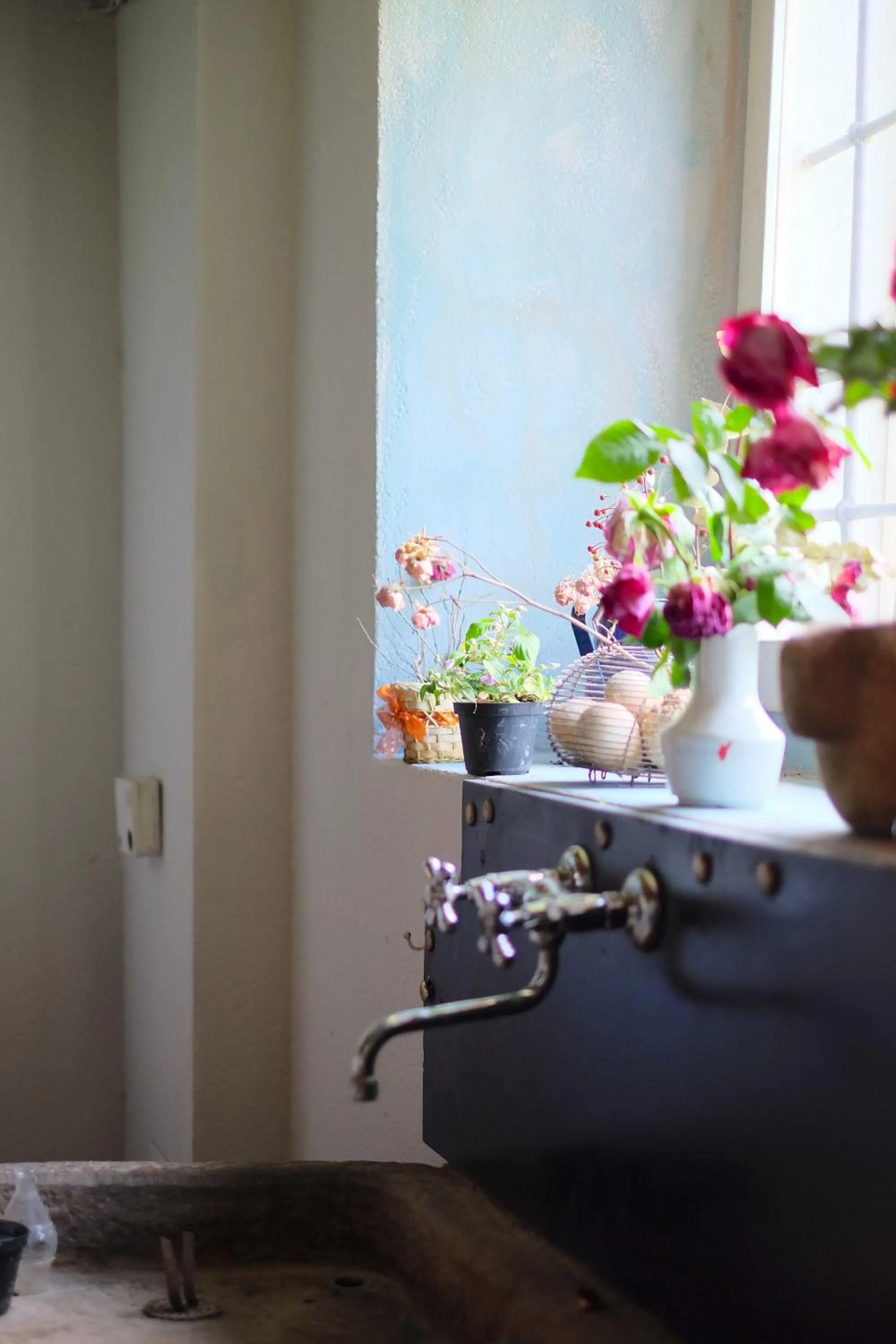 Decorative detail in B&B Parco dei cavalli