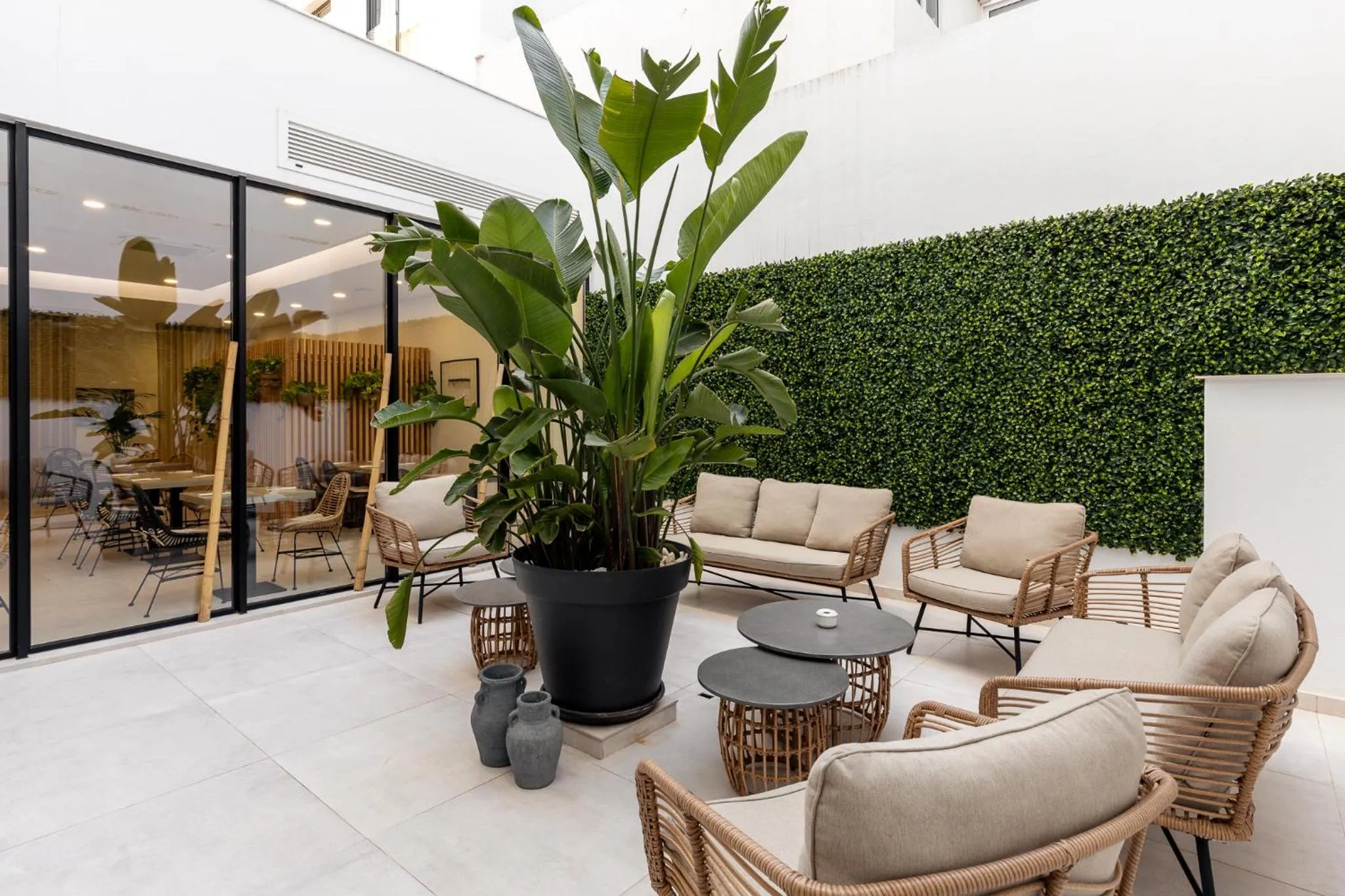 Patio in Pure Formosa Concept Hotel