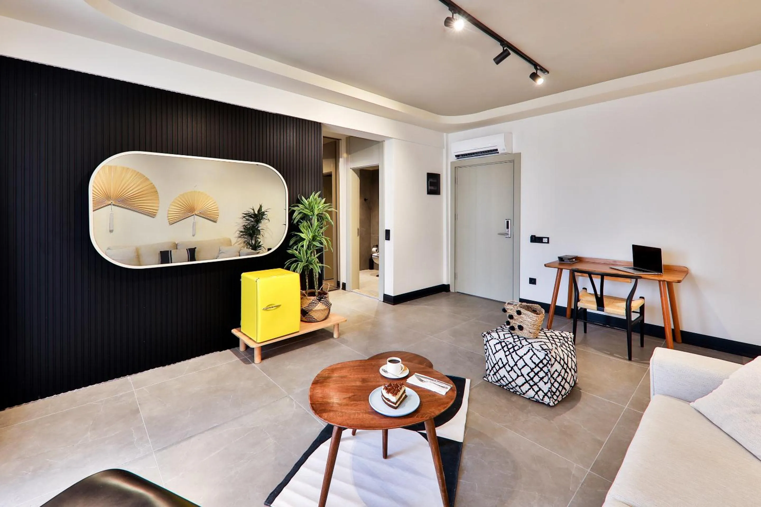 Living room in Luff Suites