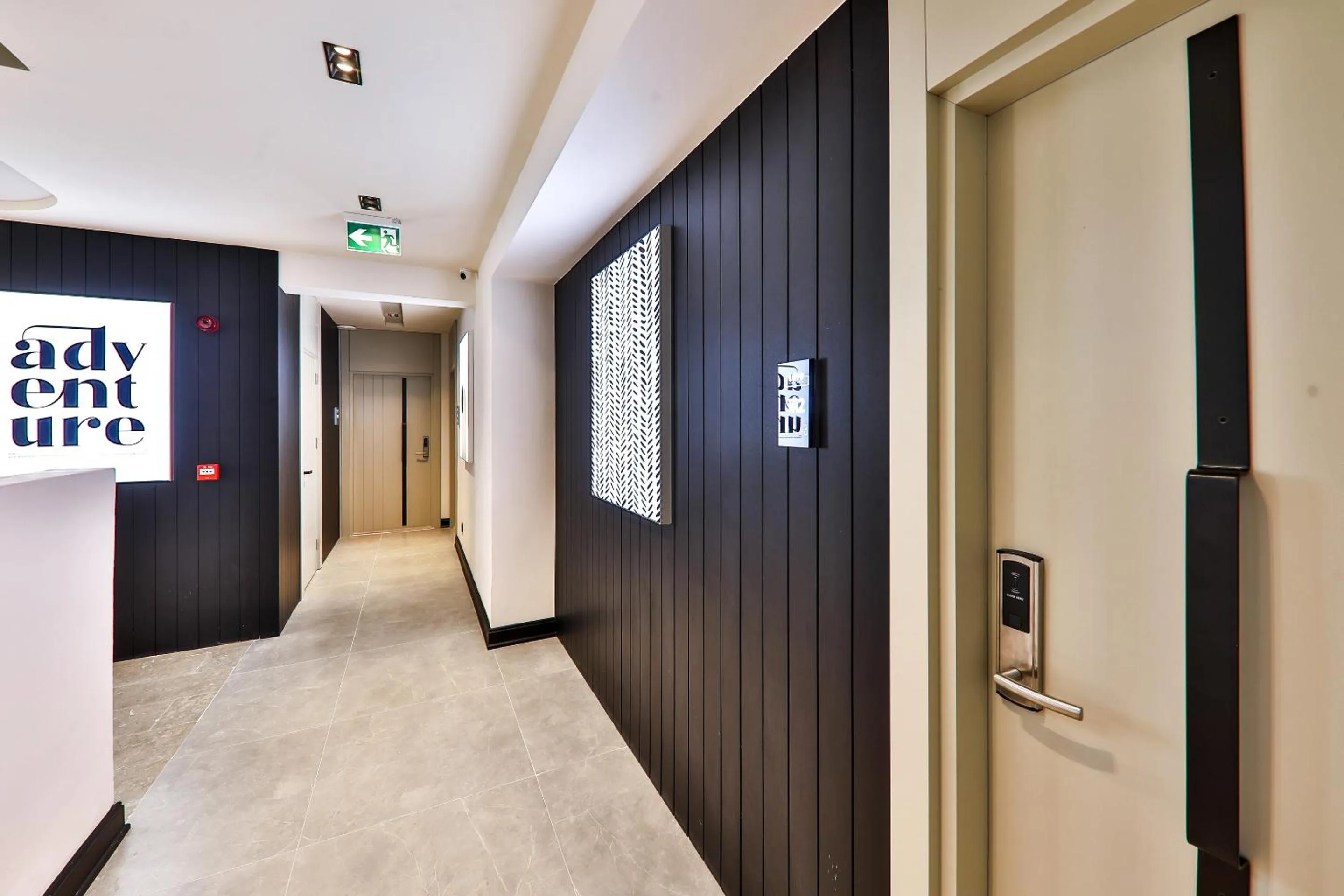 Floor plan in Luff Suites