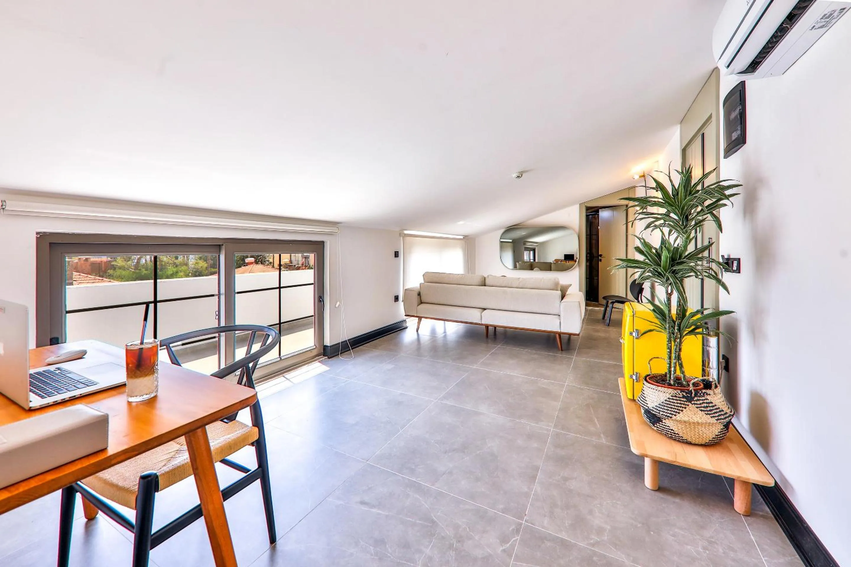 Living room in Luff Suites