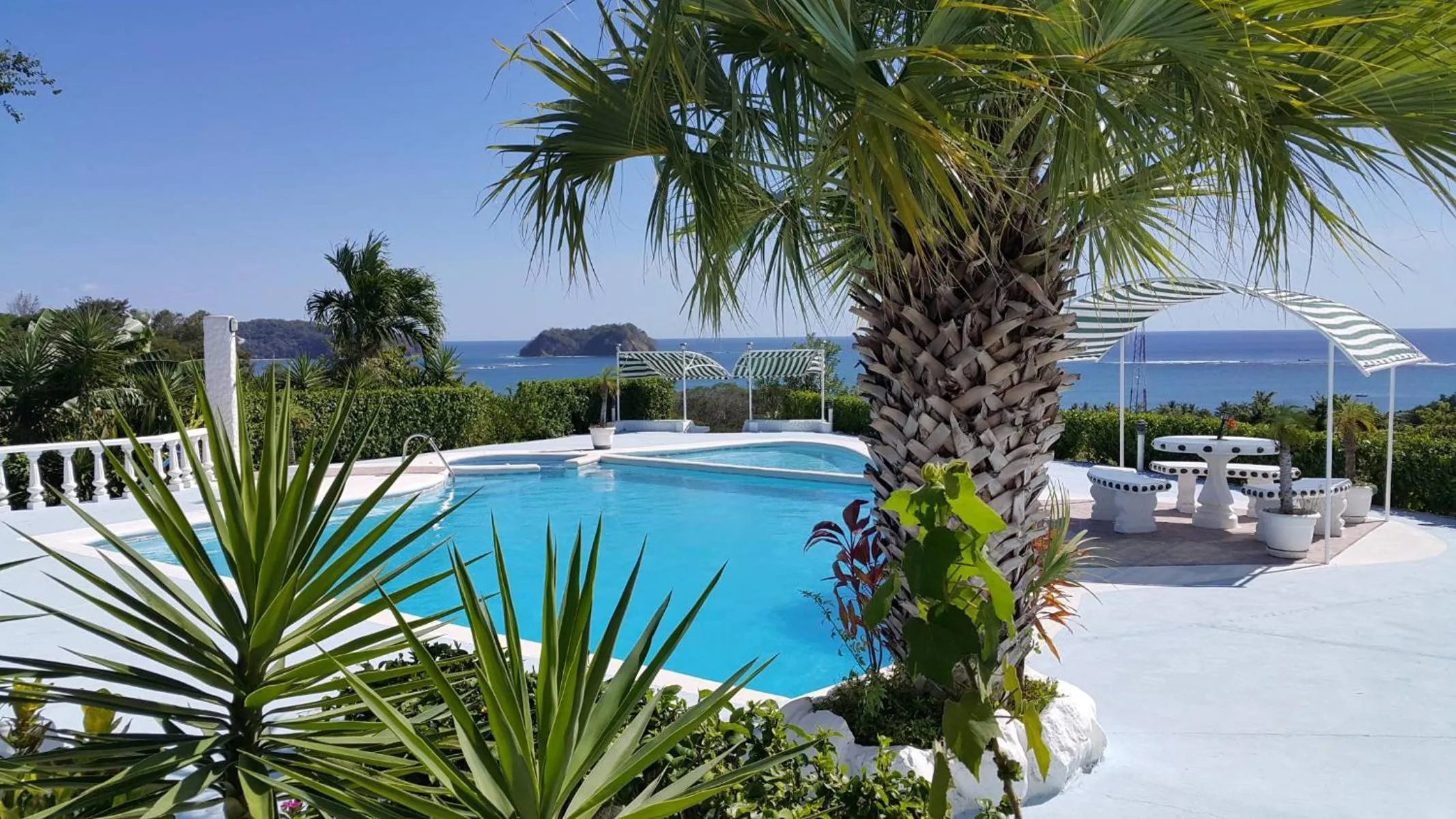 Swimming pool in Barracuda apartments