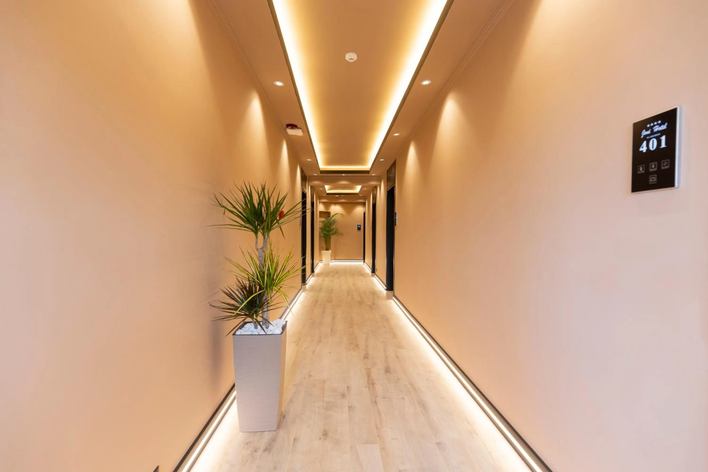 Property building in Hotel Joni Premium