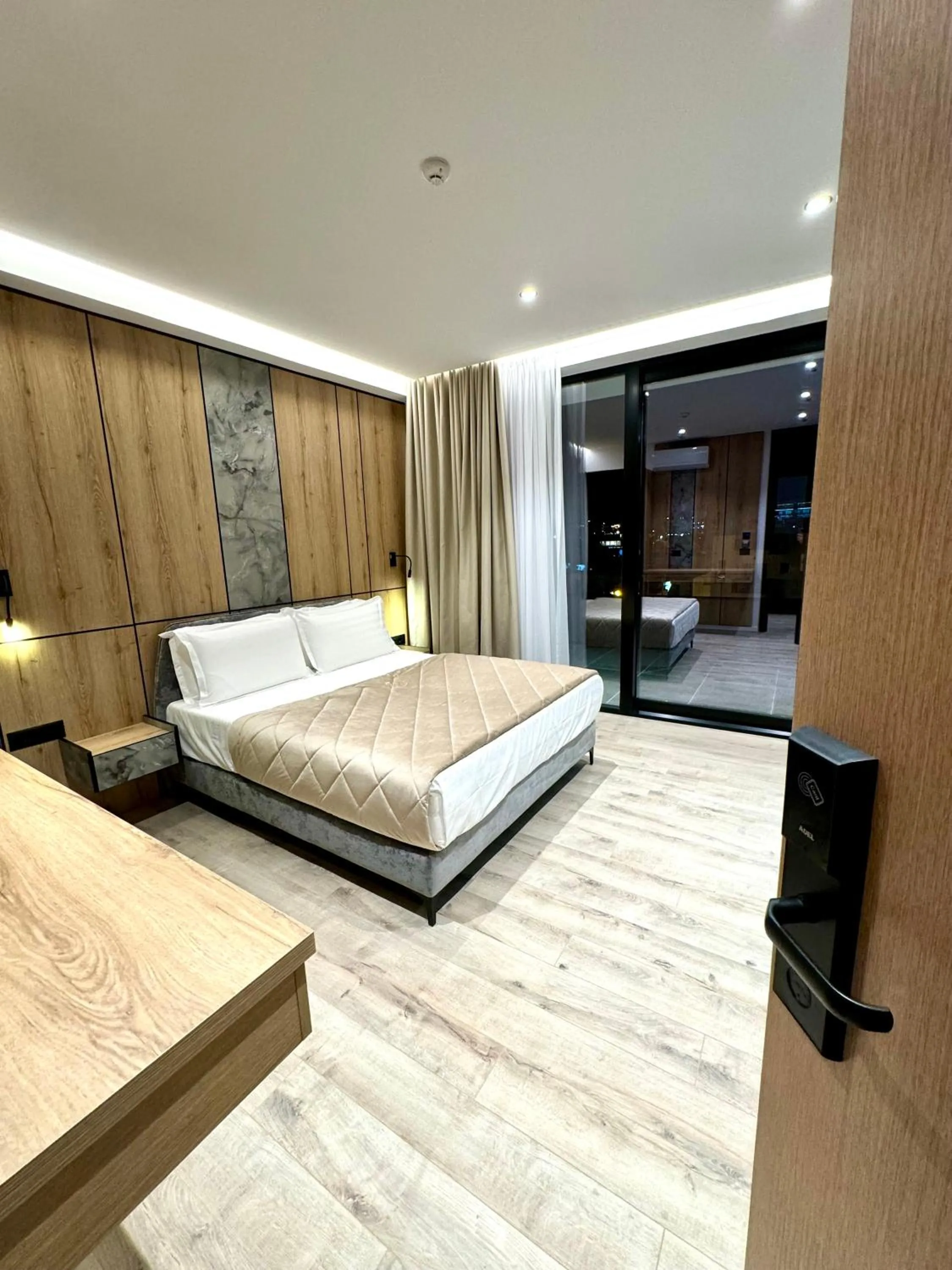 Bed in Hotel Joni Premium