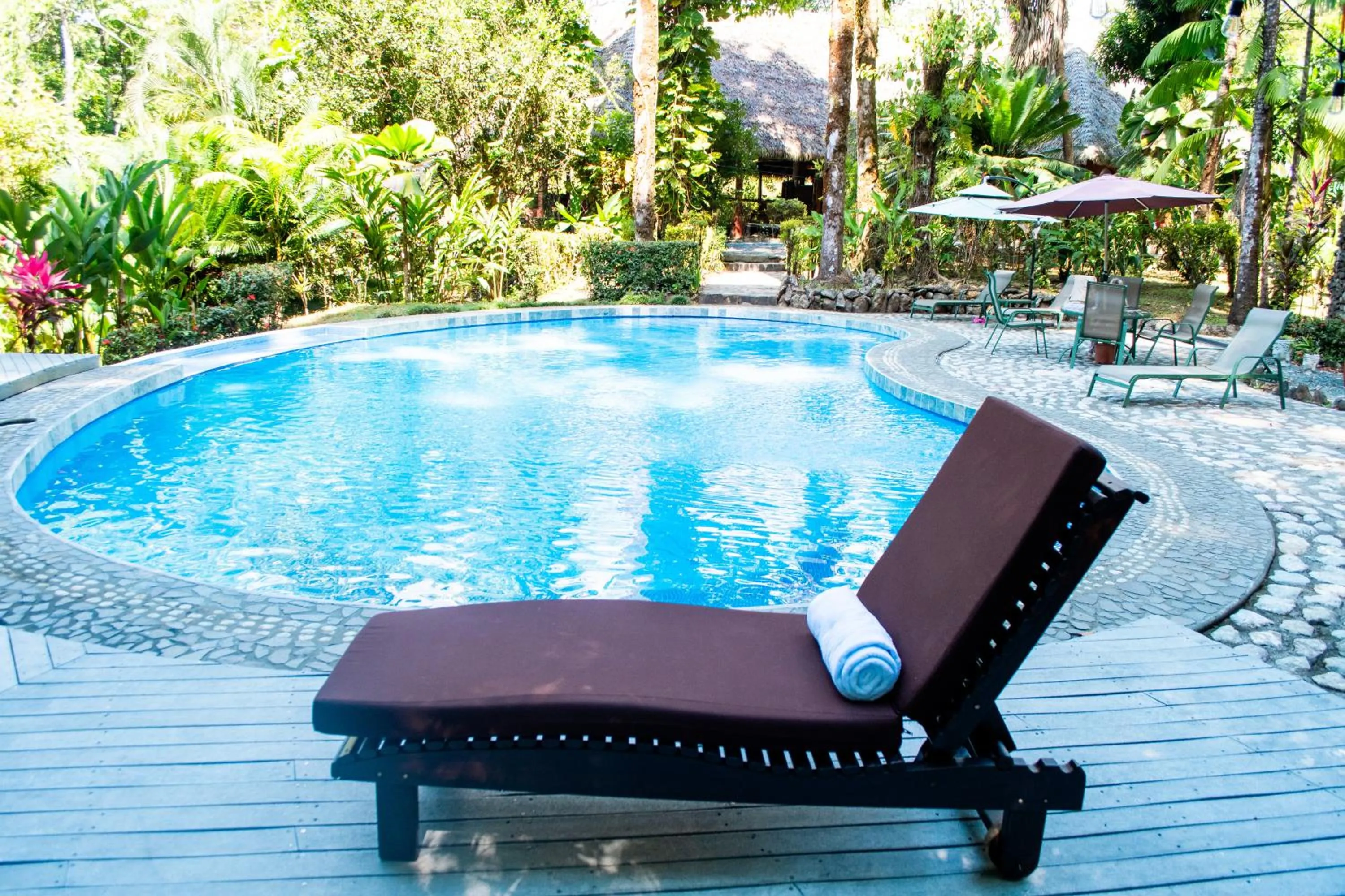 Swimming pool in Luna Lodge
