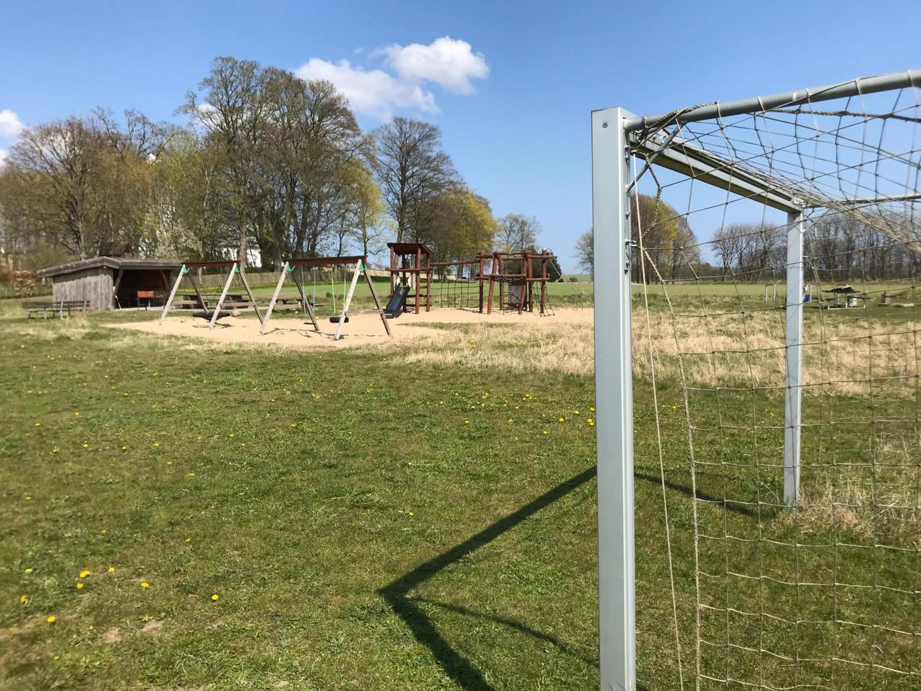 Children play ground in Djurs Housing