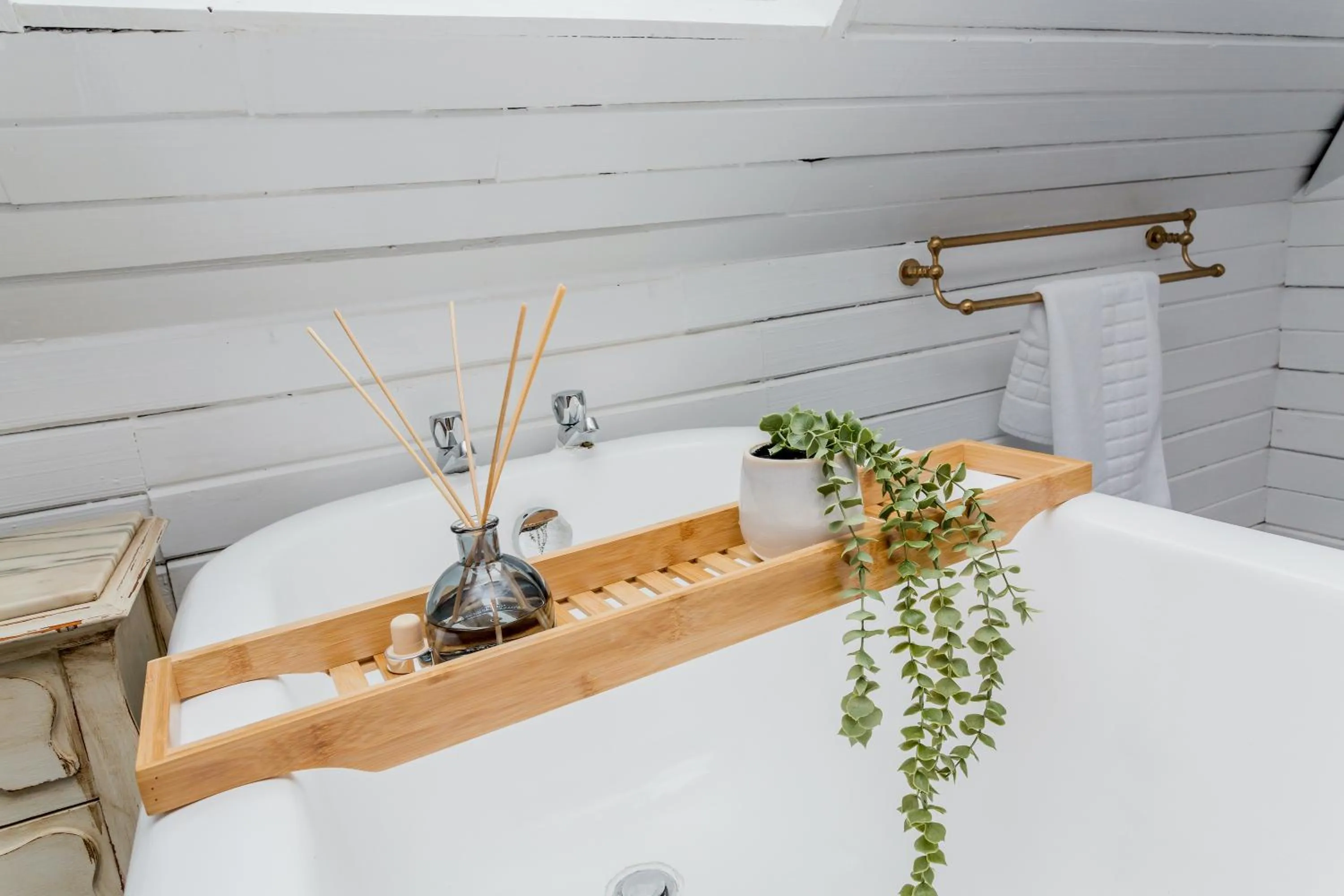 Bathroom in Dyke Farm Barn near Brighton by Huluki Sussex Stays