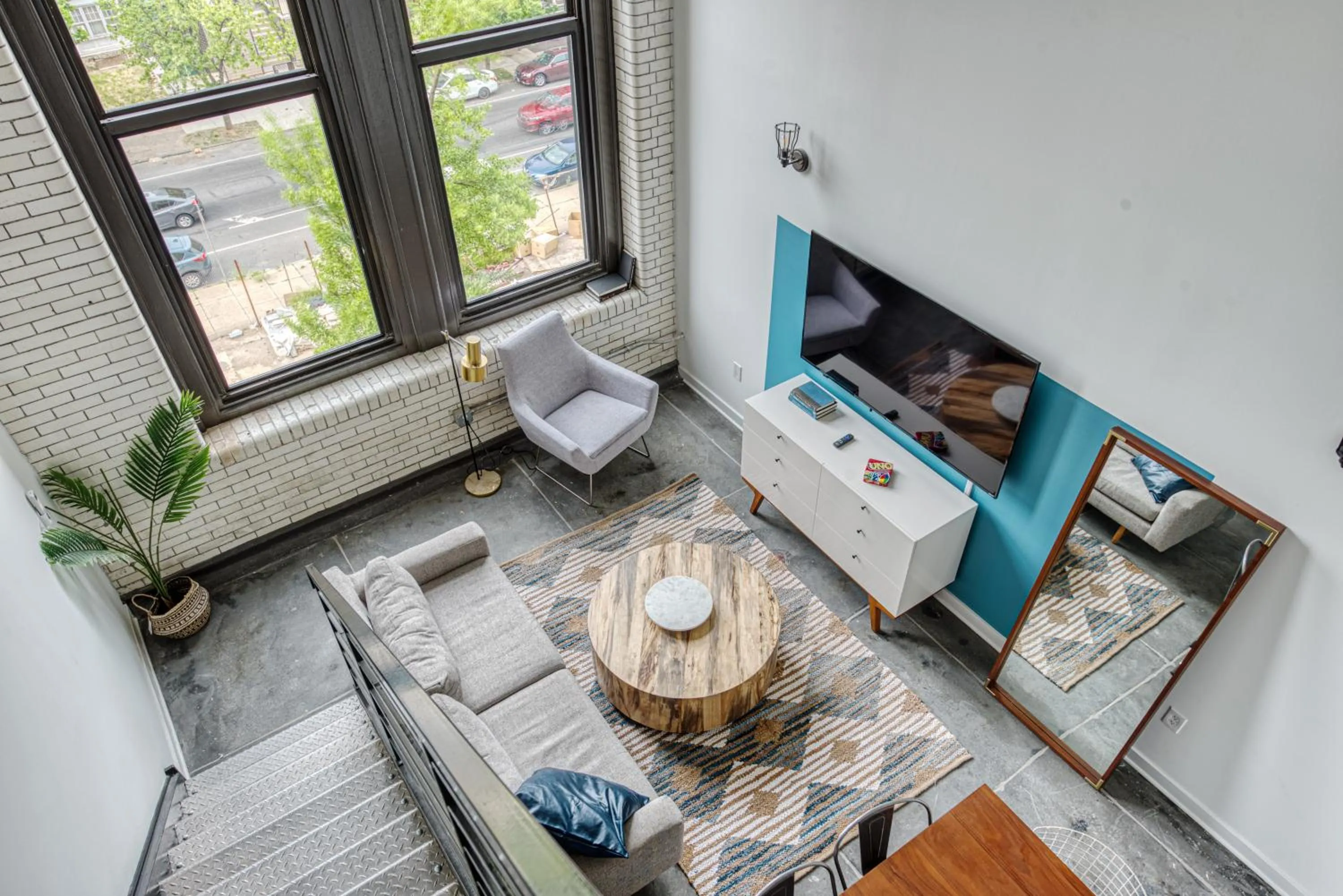 TV and multimedia in Sosuite at West Lofts - West Philadelphia