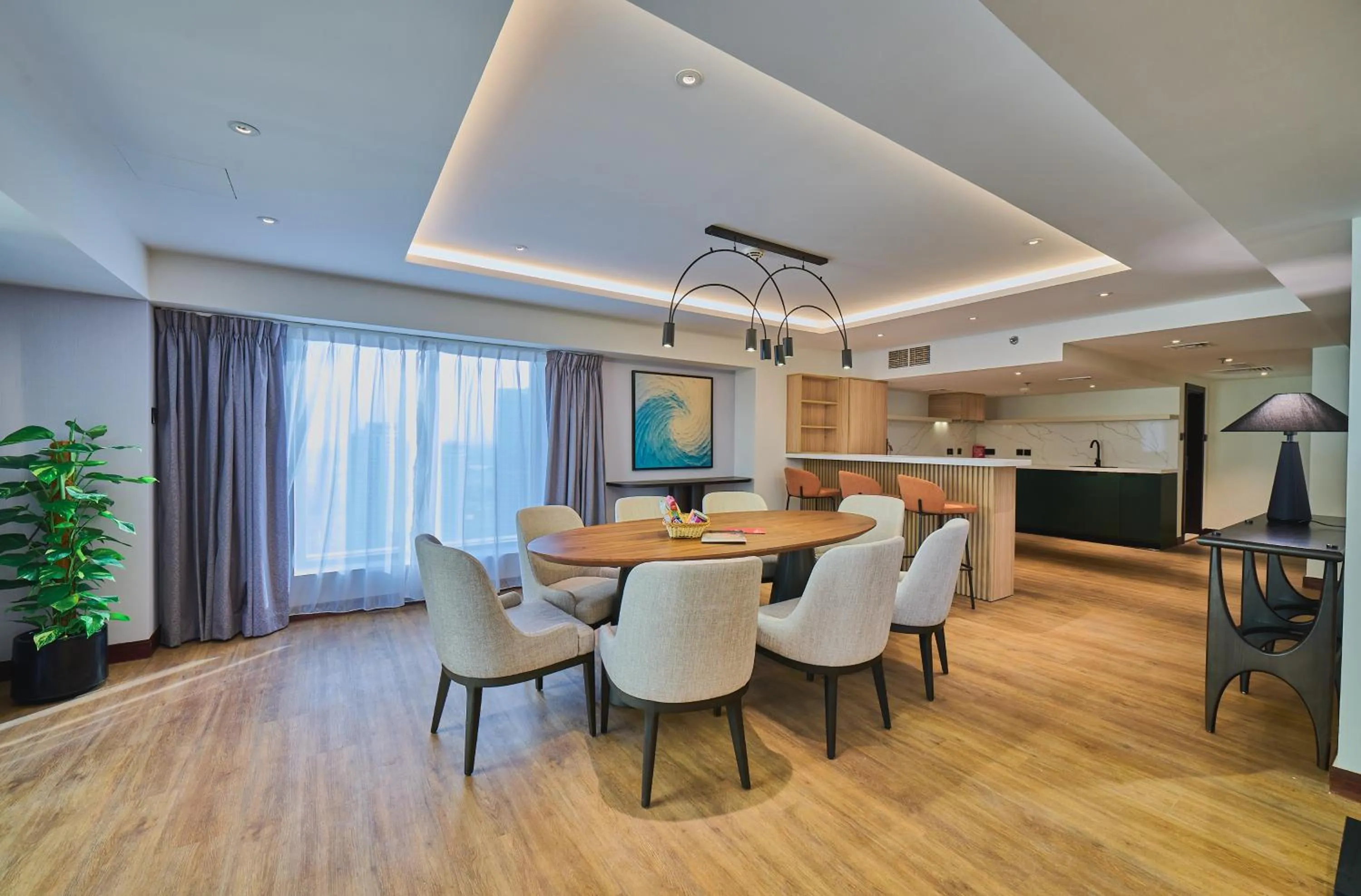 Kitchen or kitchenette in Ramada Hotel, Suites and Apartments by Wyndham Dubai JBR