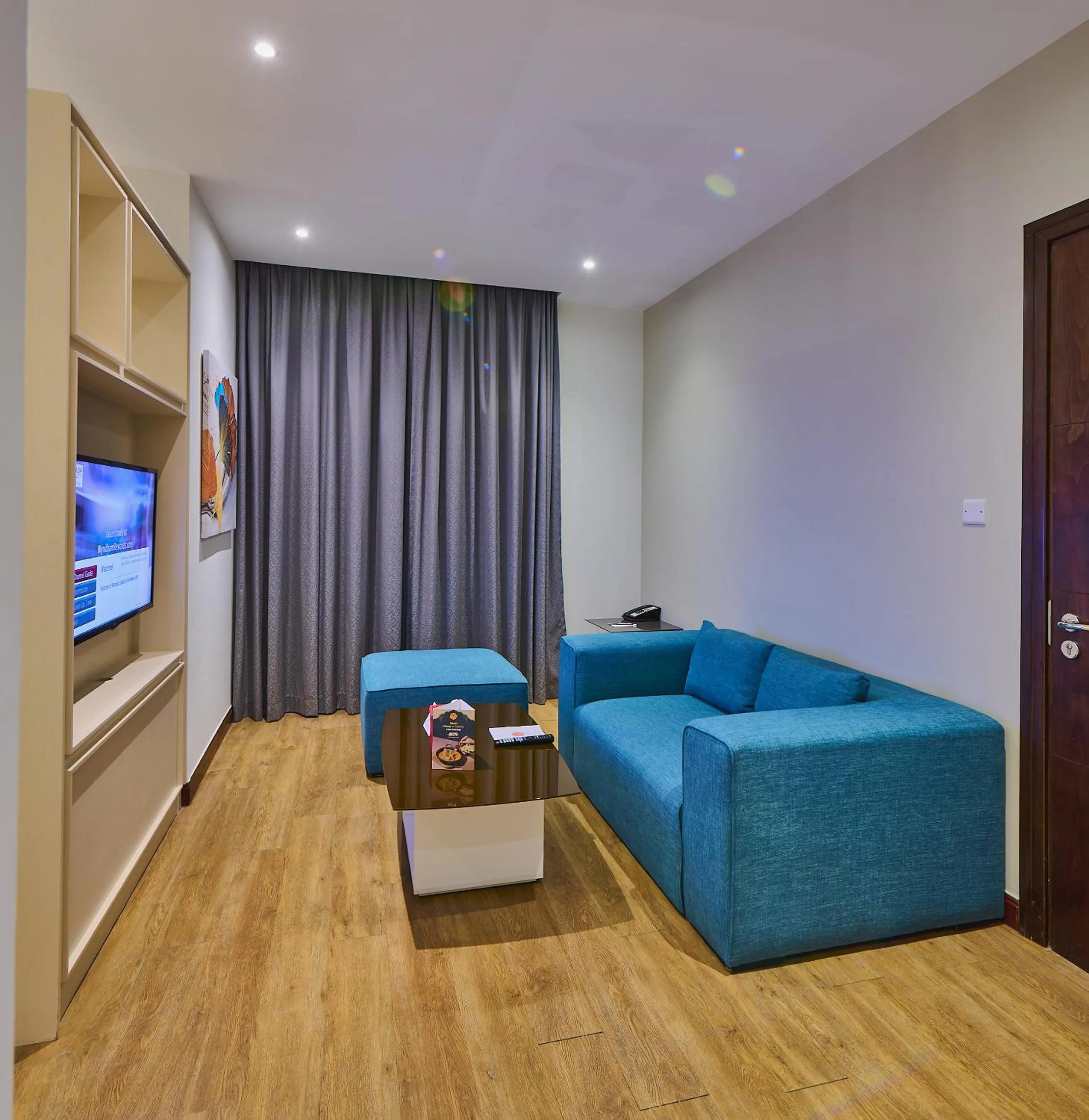 TV and multimedia in Ramada Hotel, Suites and Apartments by Wyndham Dubai JBR