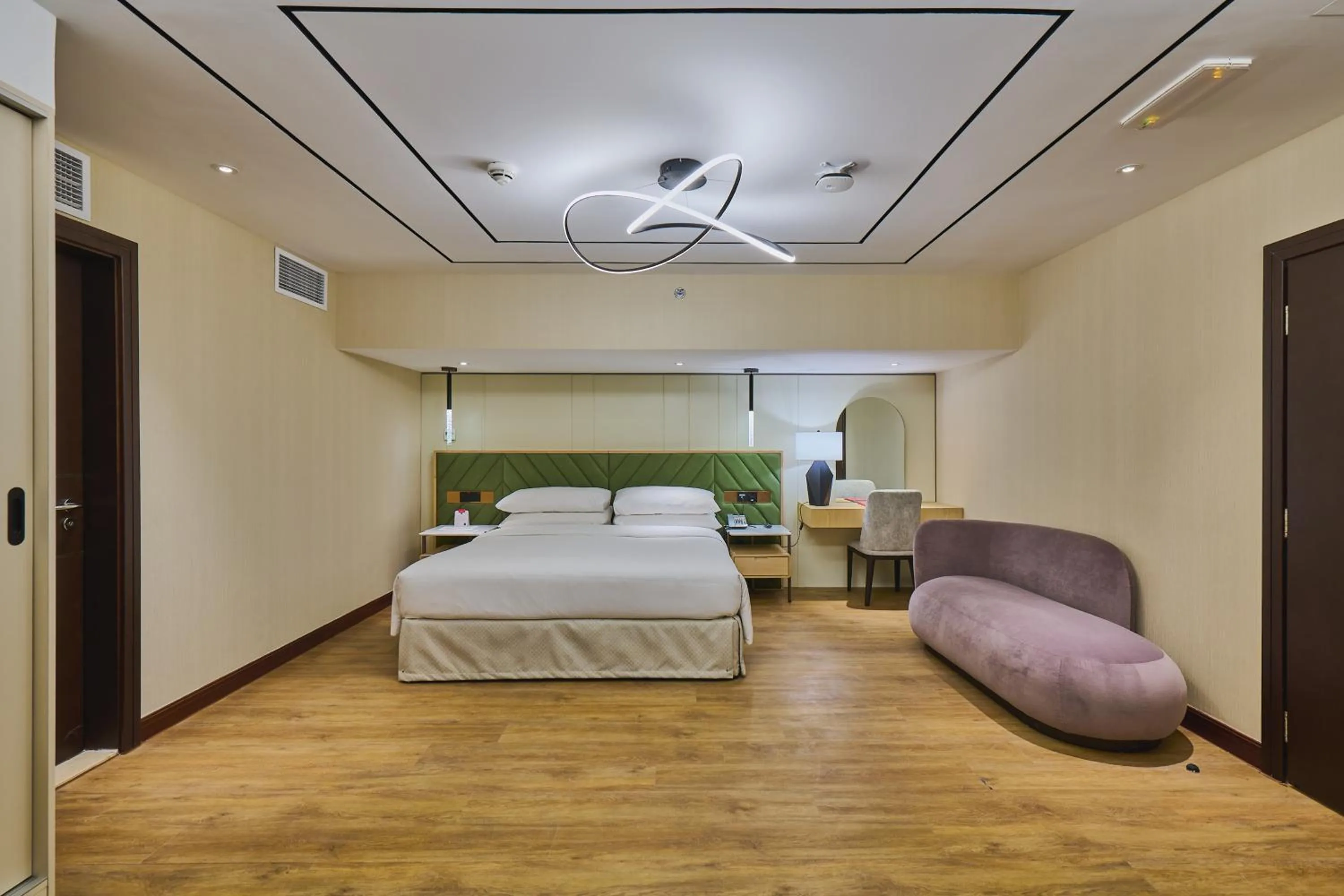 Bed in Ramada Hotel, Suites and Apartments by Wyndham Dubai JBR