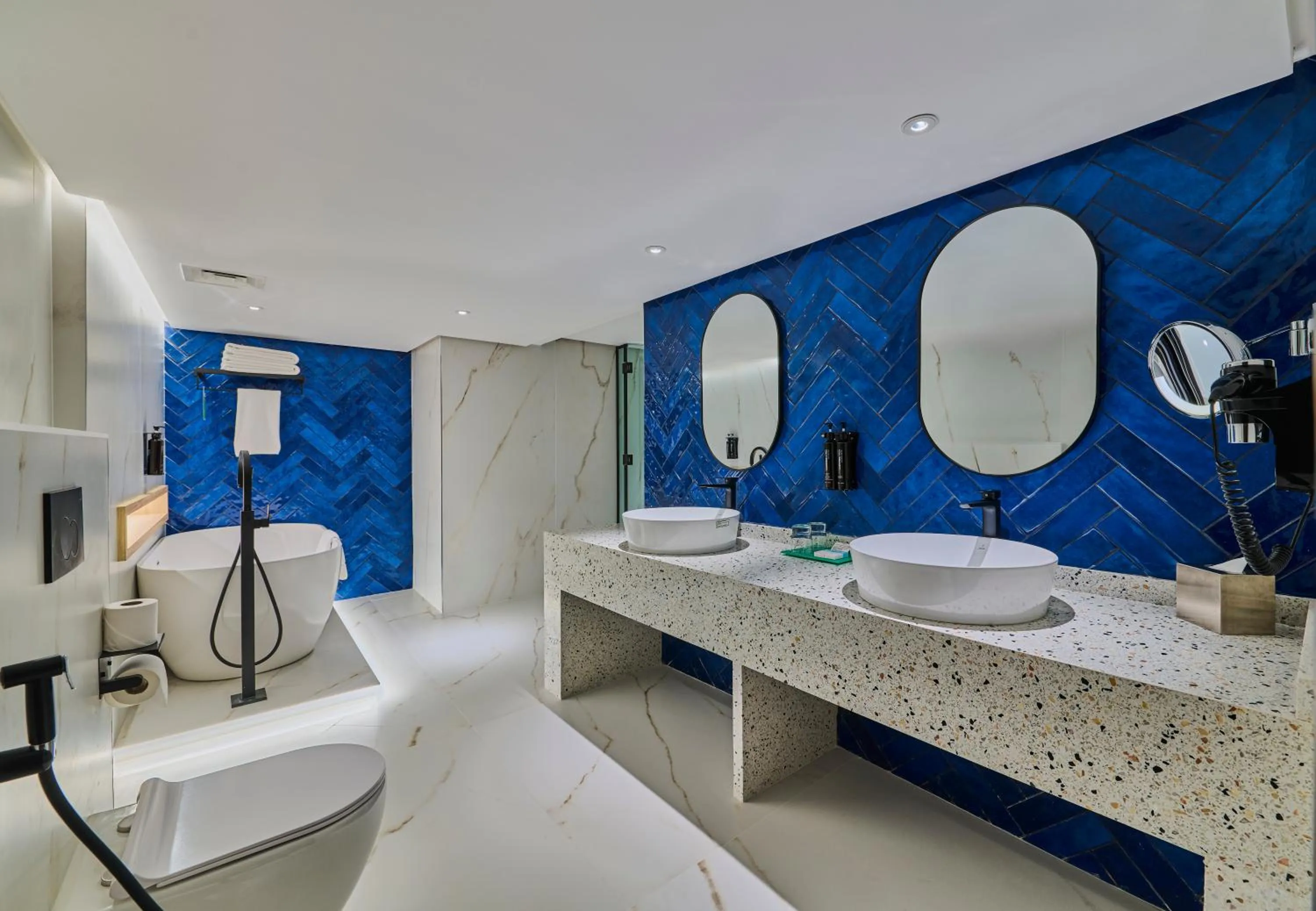 Bathroom in Ramada Hotel, Suites and Apartments by Wyndham Dubai JBR