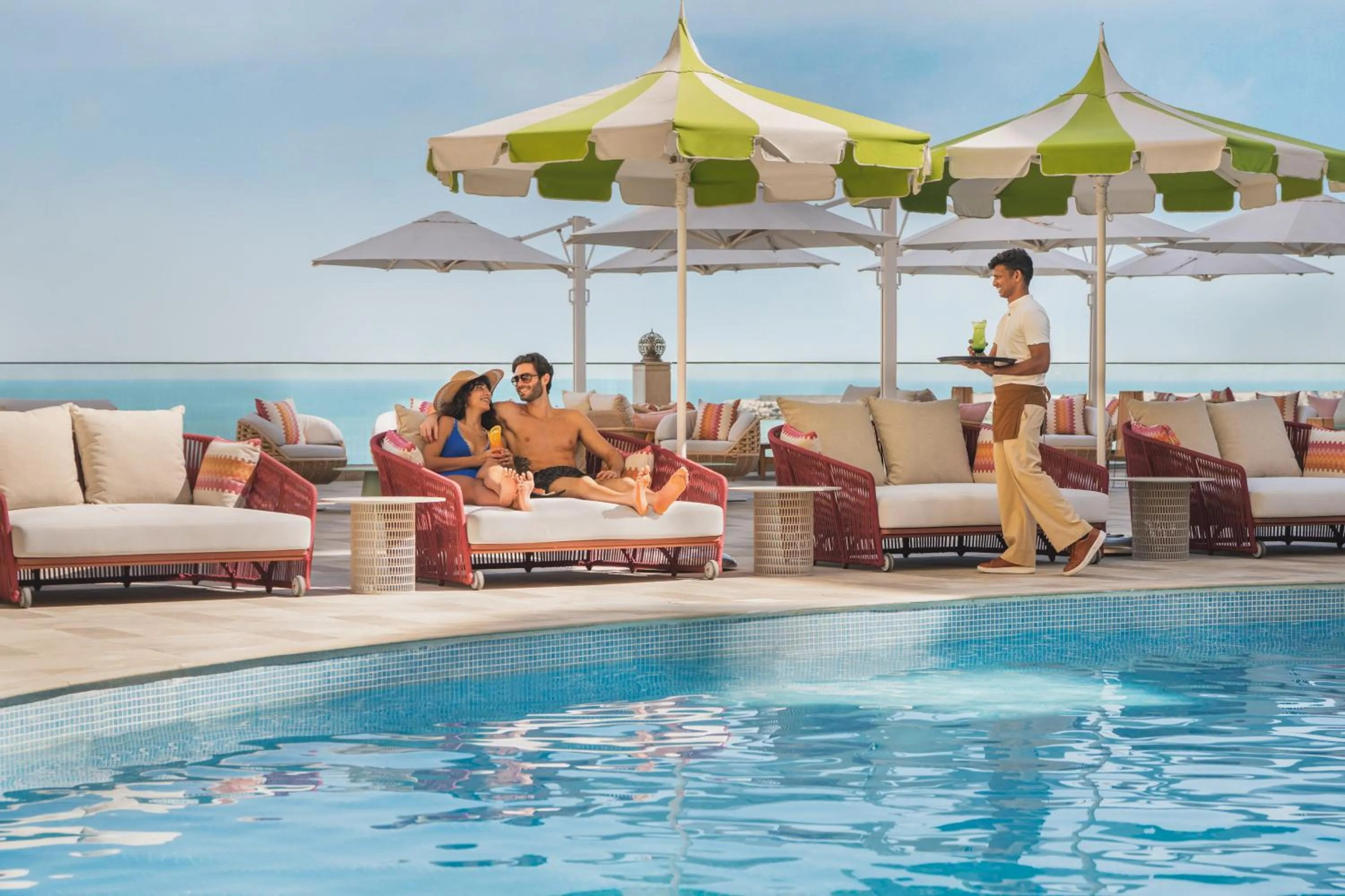 Swimming pool in Pullman Resort Al Marjan Island