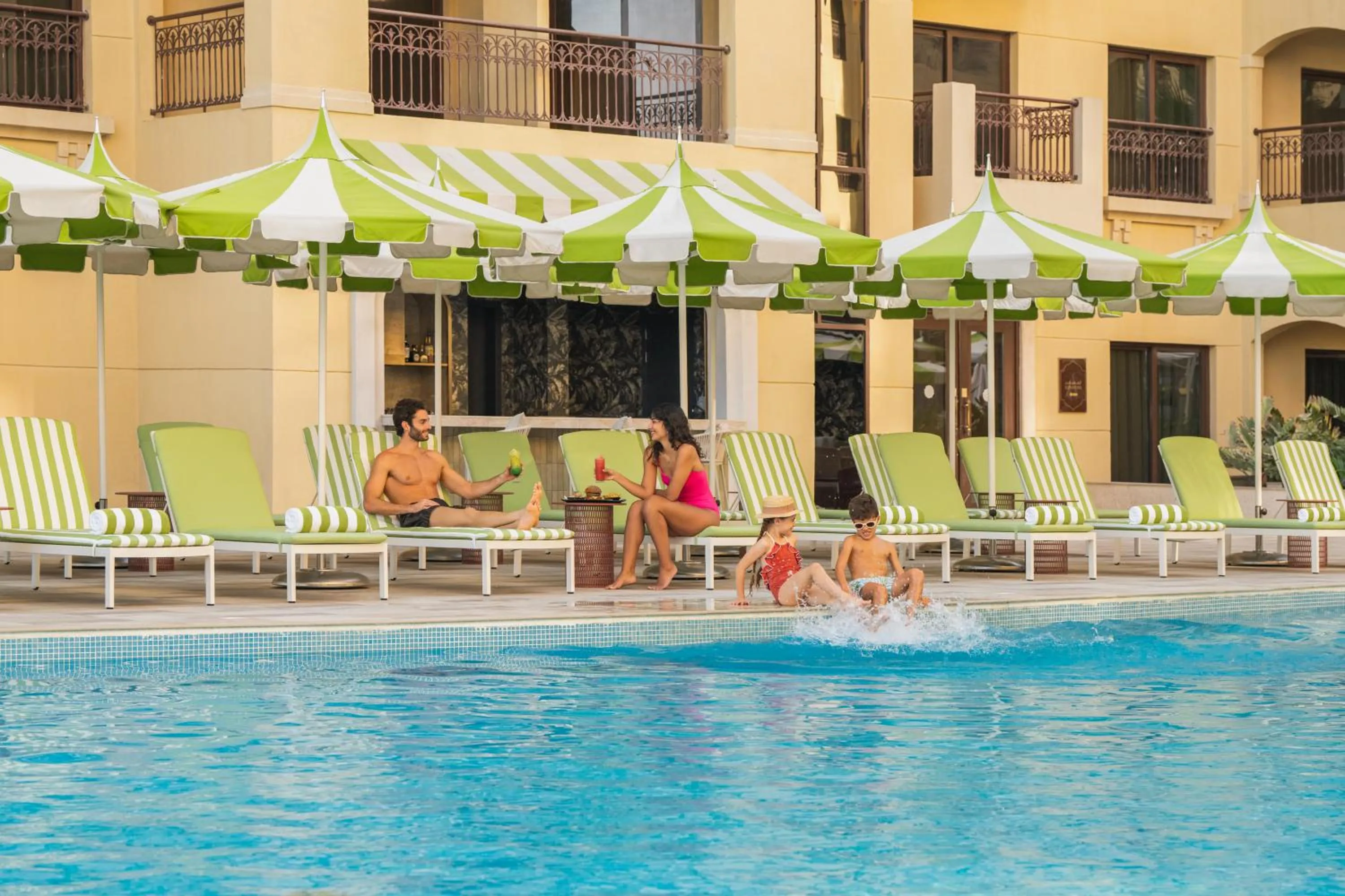 Swimming pool in Pullman Resort Al Marjan Island