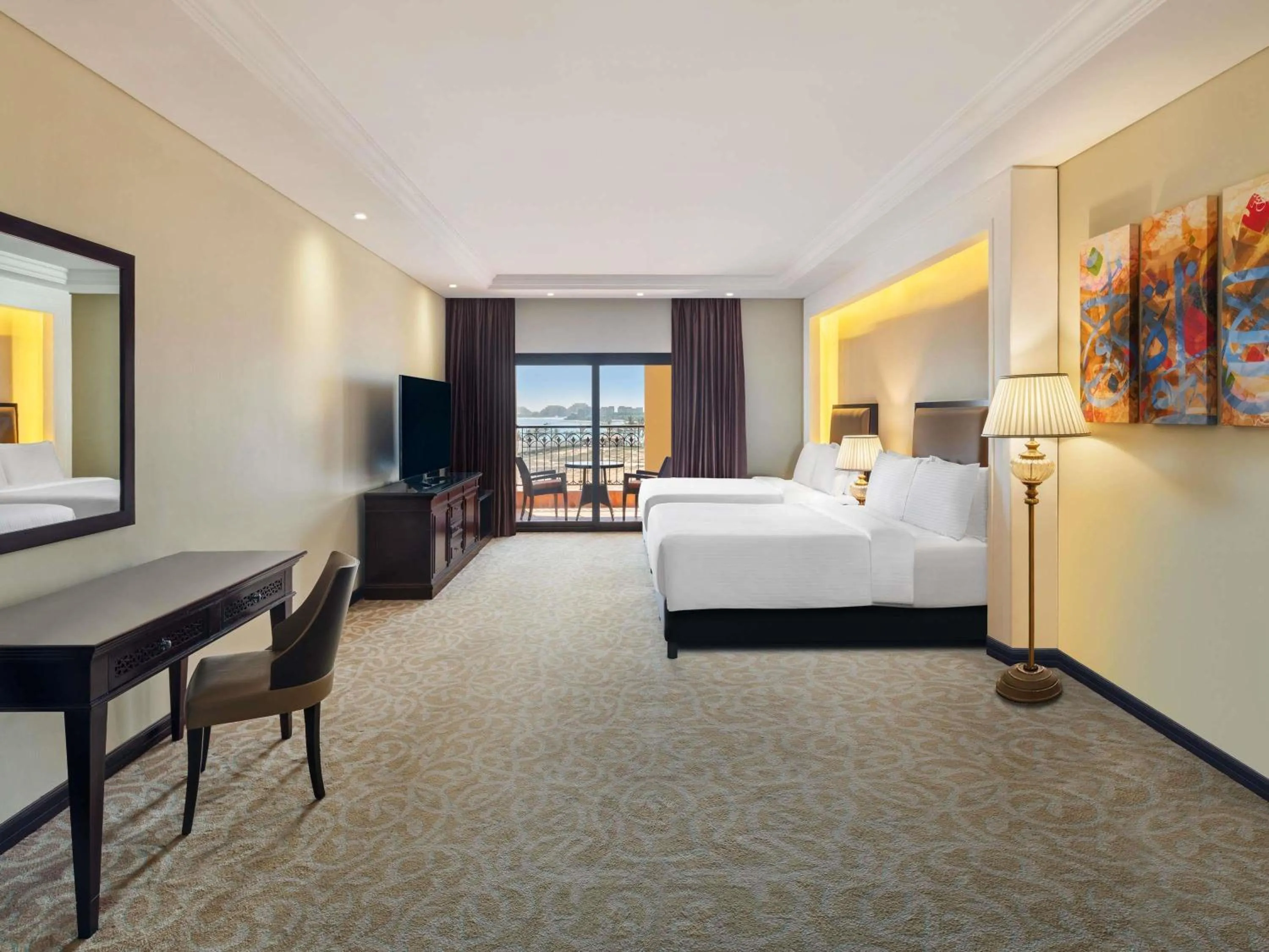 Bedroom, Bed in Pullman Resort Al Marjan Island