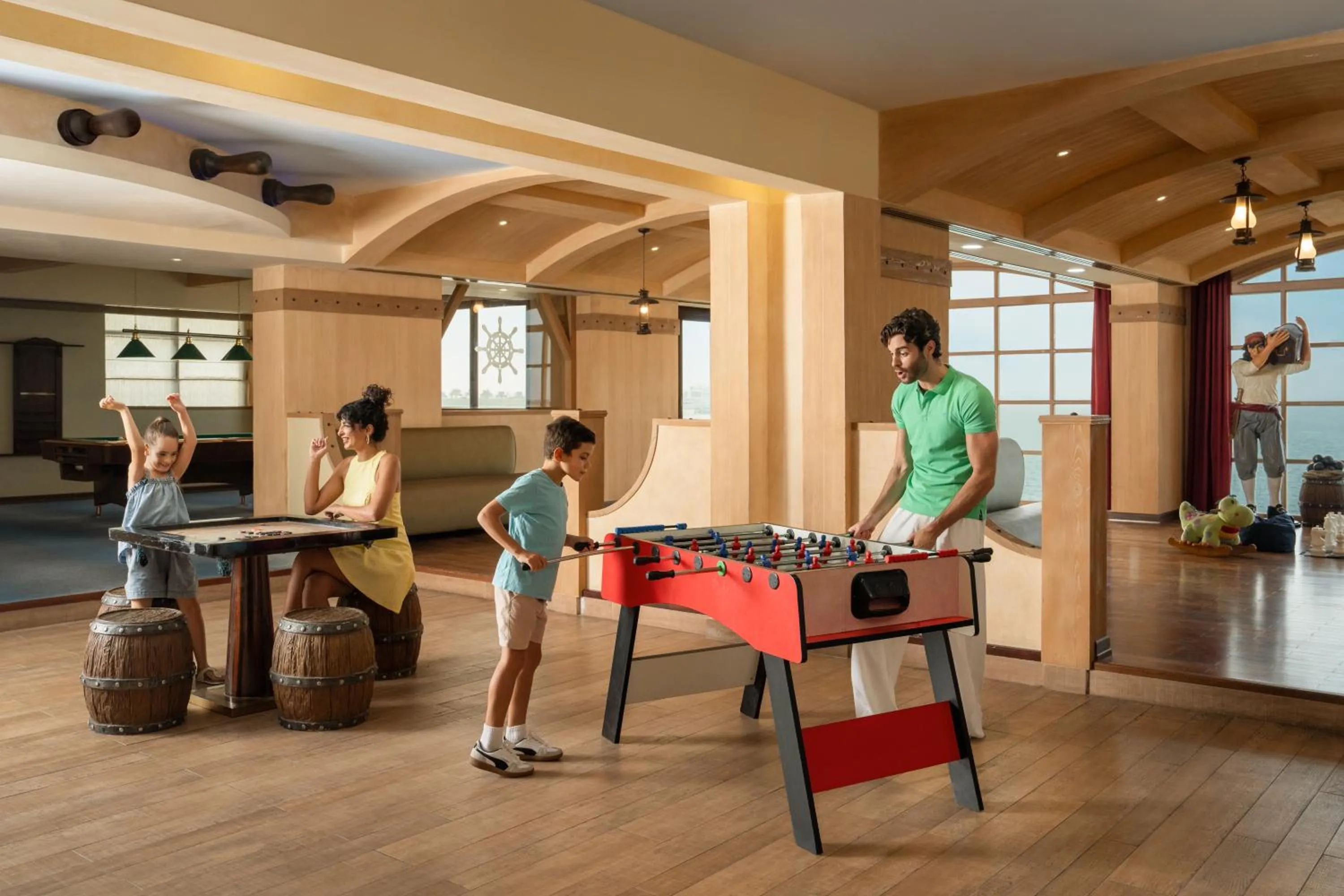 Game Room in Pullman Resort Al Marjan Island