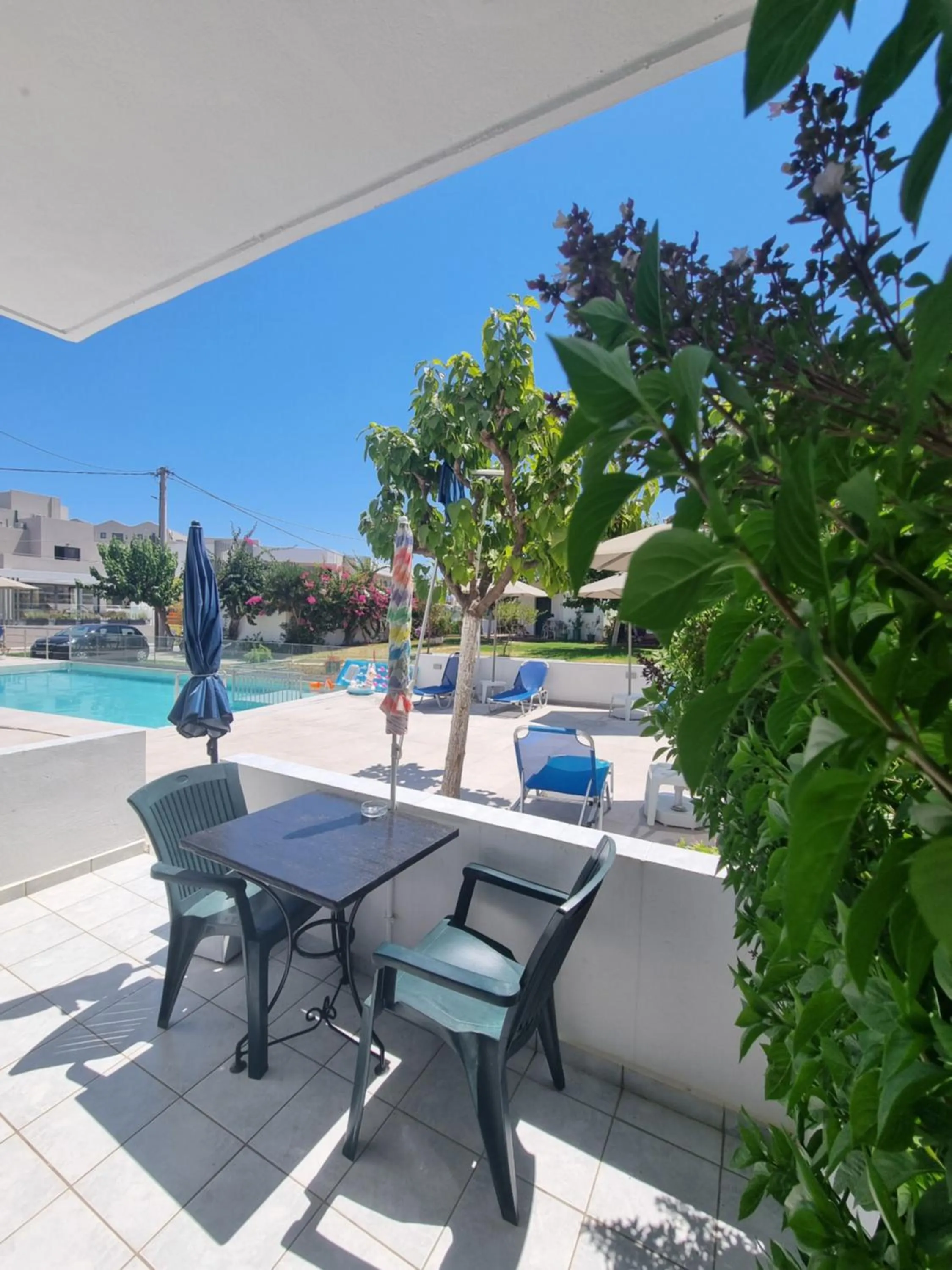 Balcony/Terrace in Leonidas Studios & Apartments