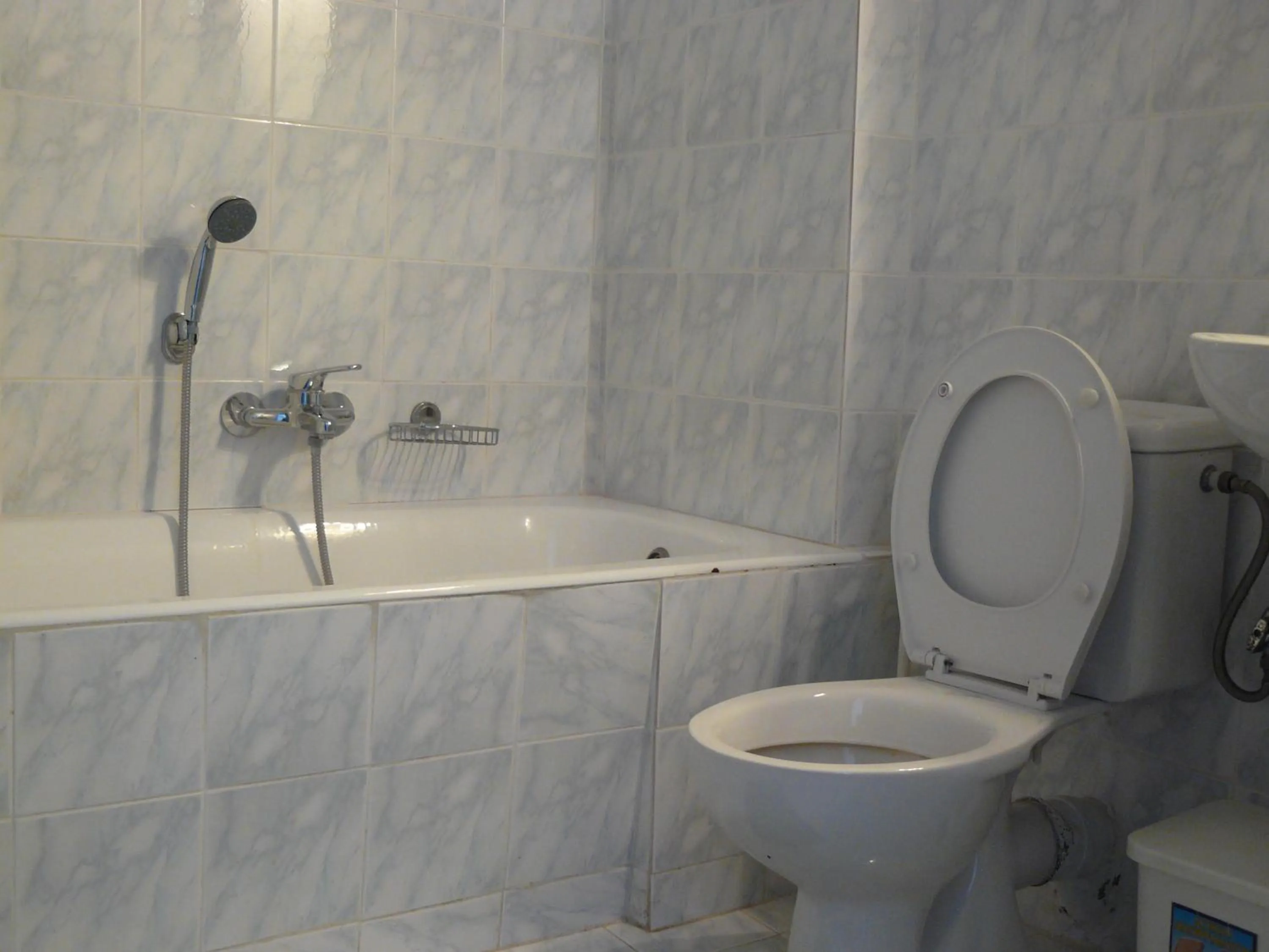 Toilet in Leonidas Studios & Apartments