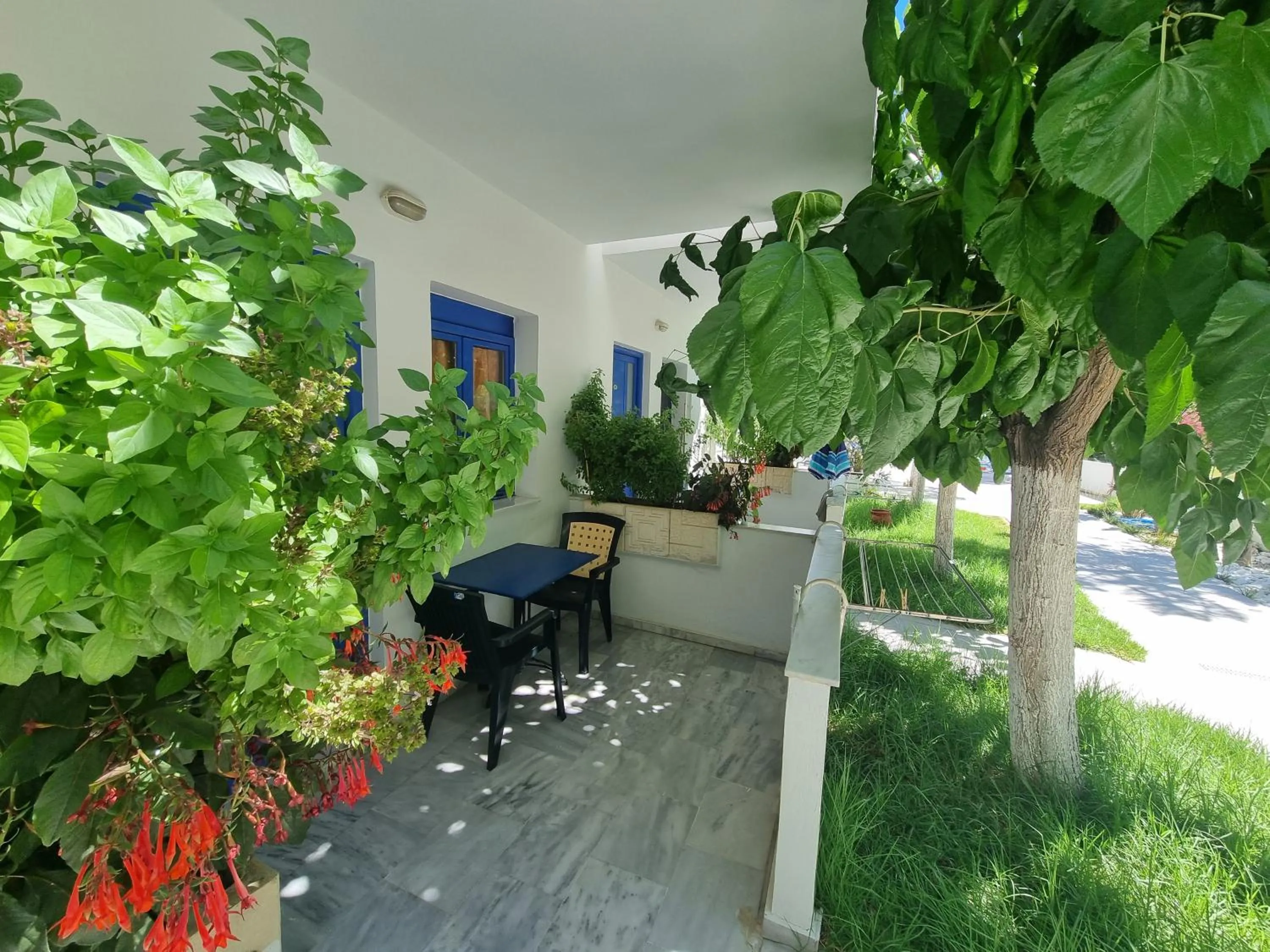 Balcony/Terrace in Leonidas Studios & Apartments