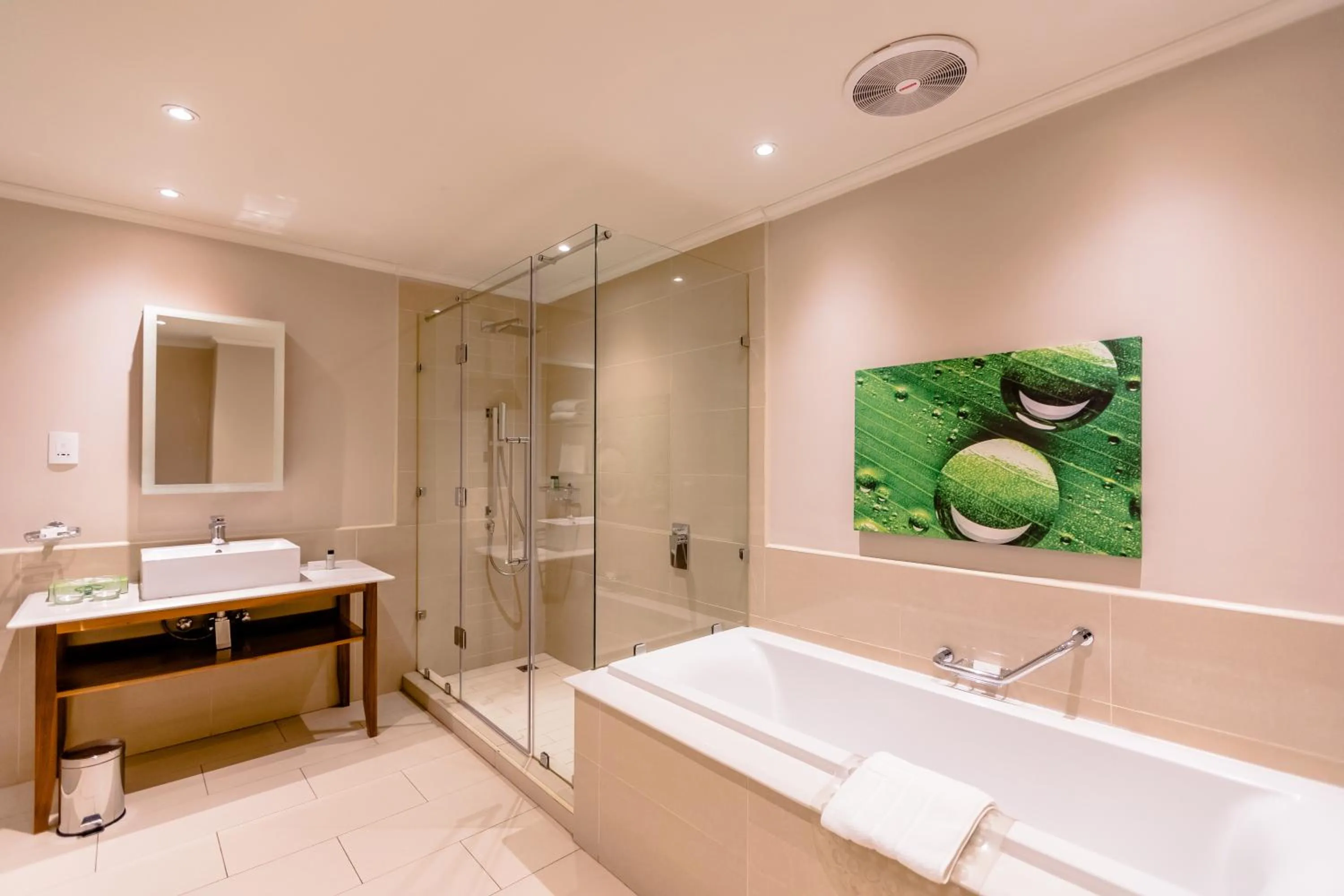 Shower in Gold Reef City Theme Park Hotel