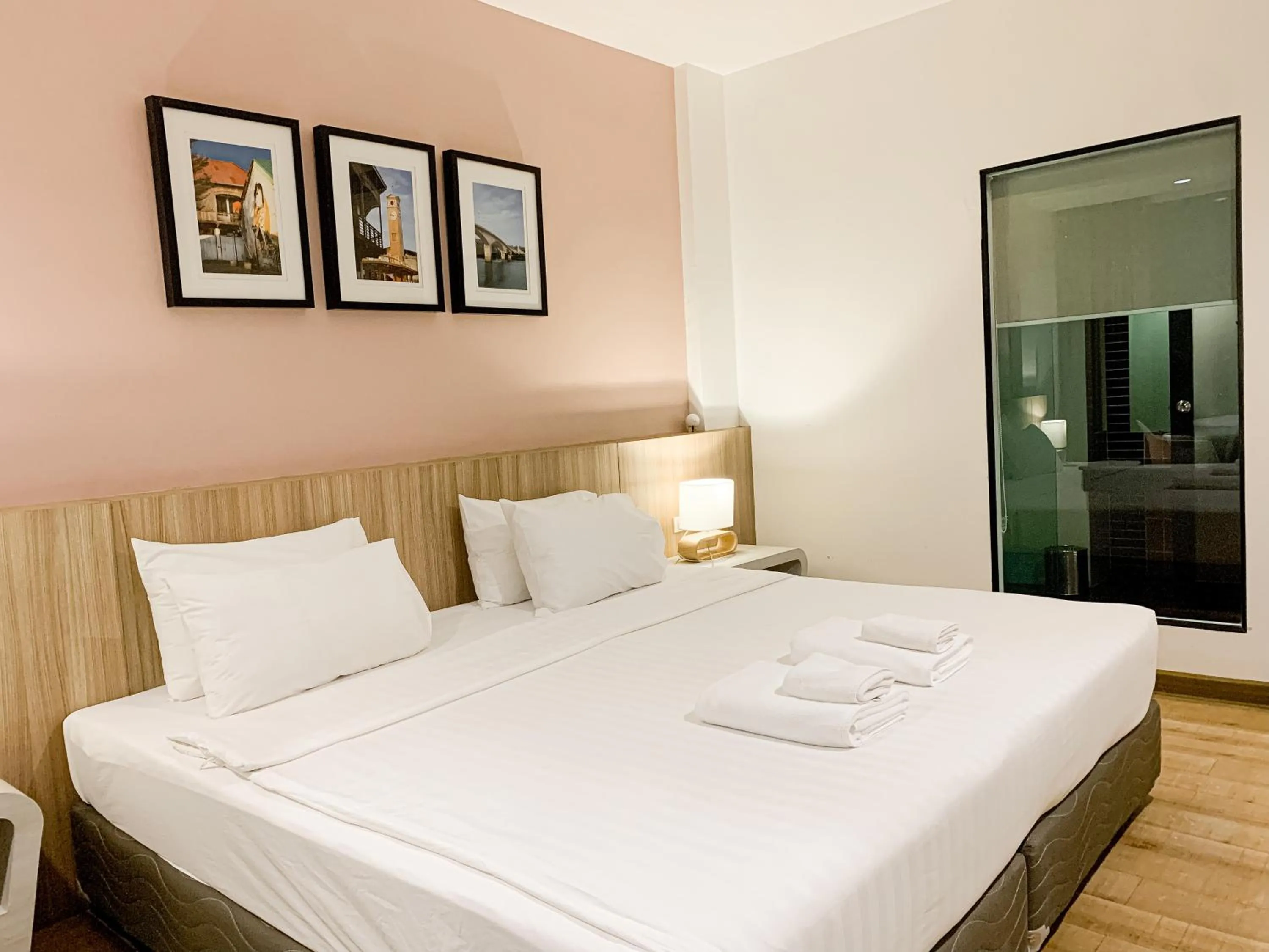 Bed in The River Hotel