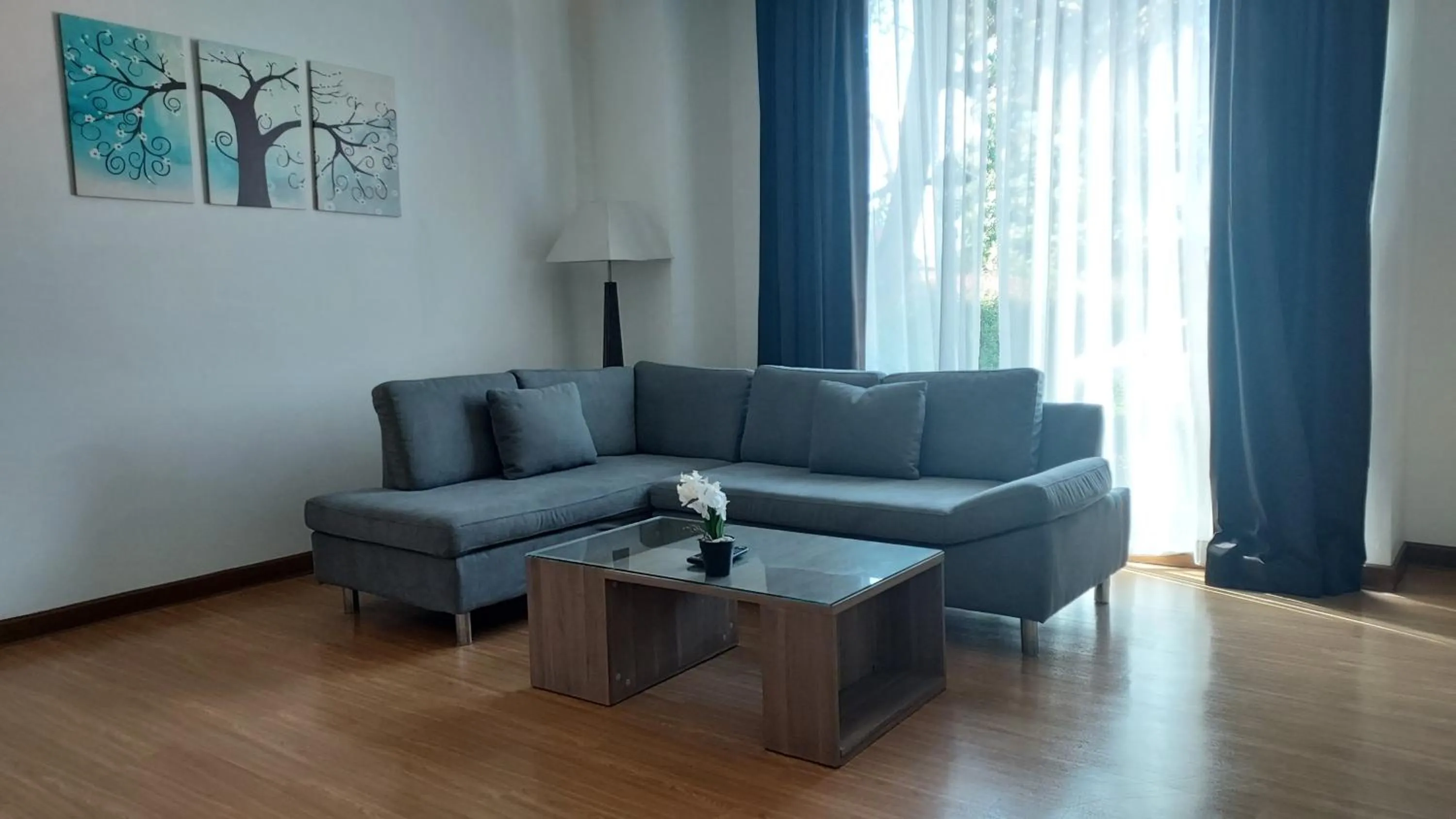 Seating area in The River Hotel