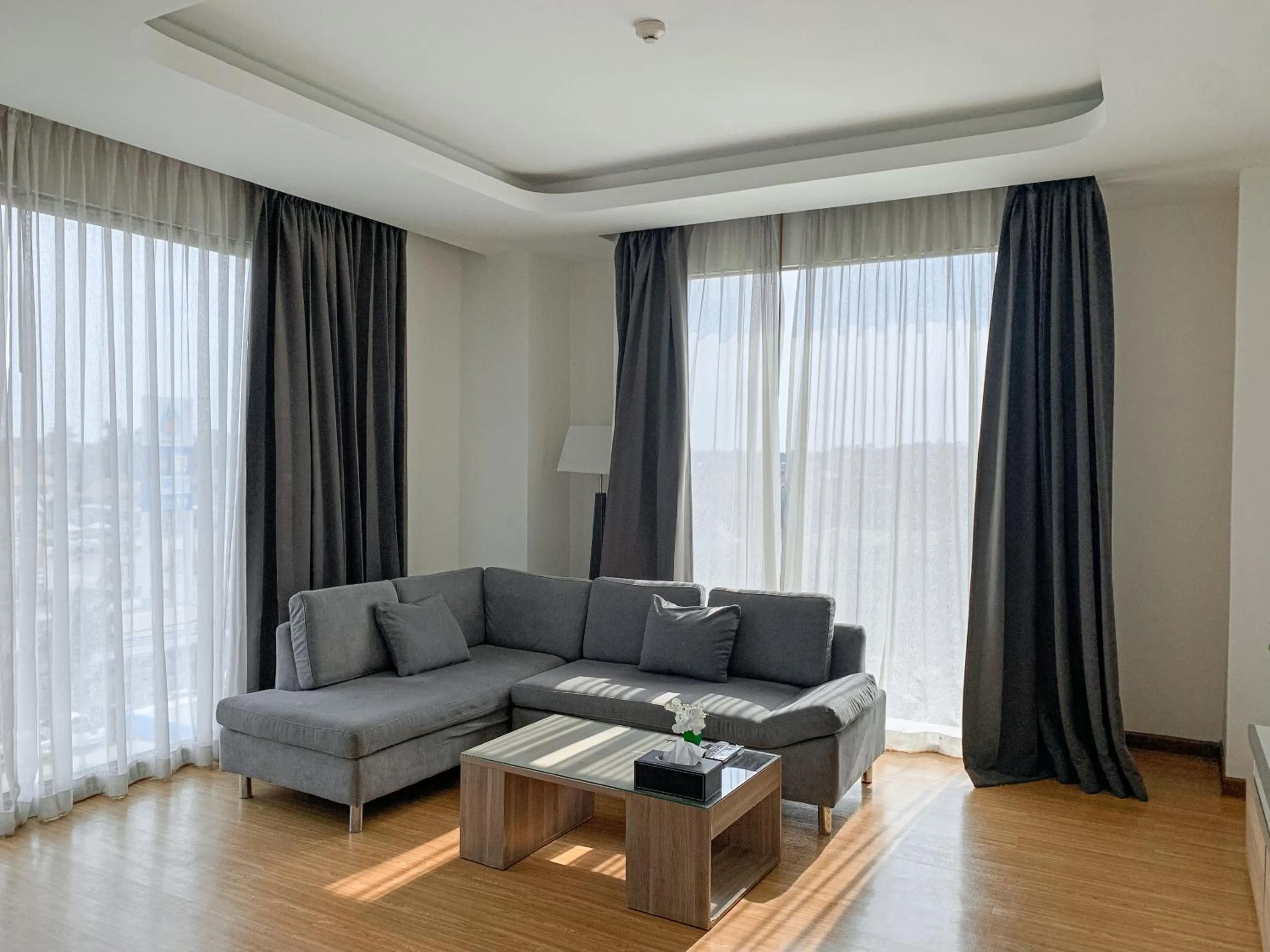 Living room in The River Hotel