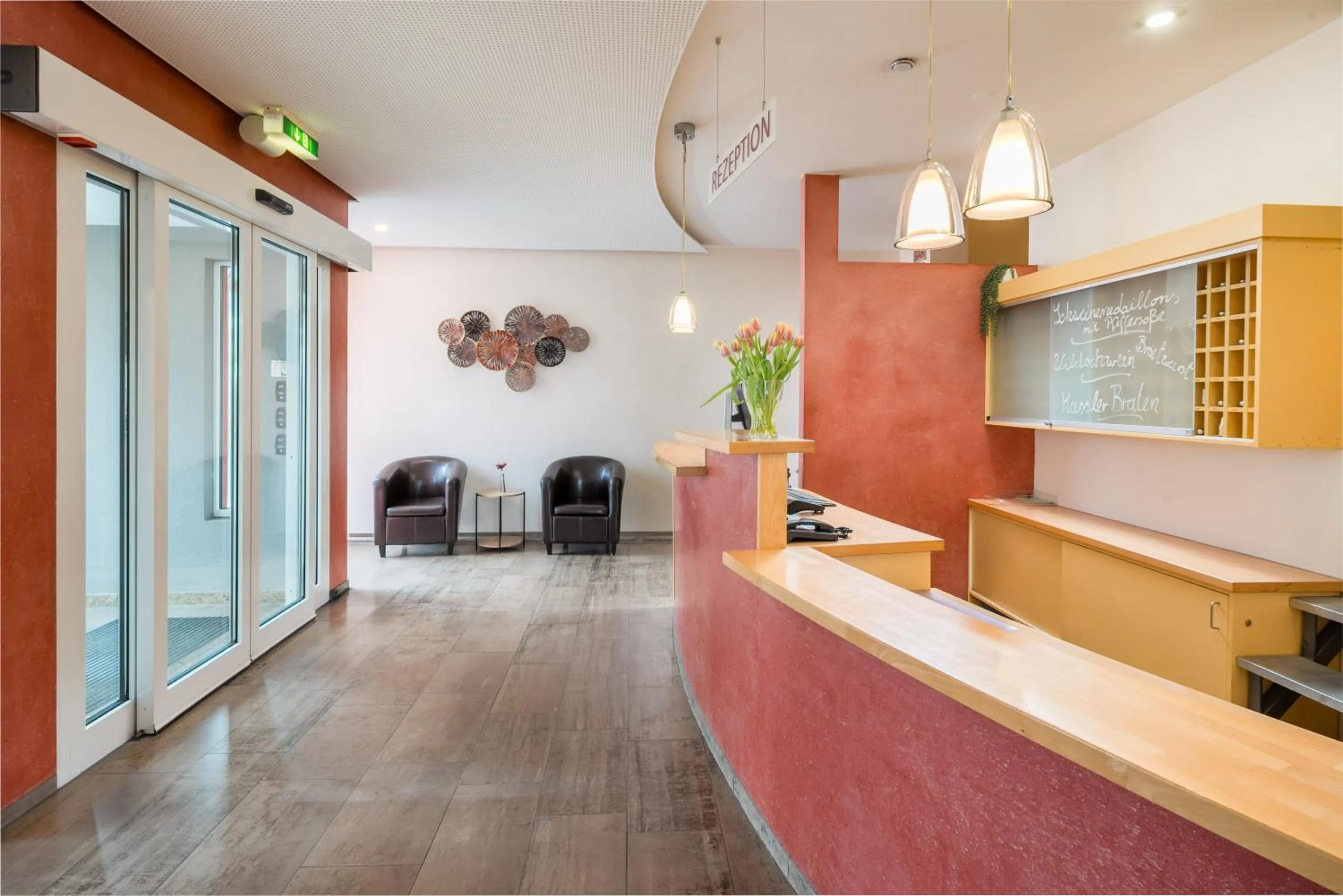 Lobby or reception in Hotel Rennschuh