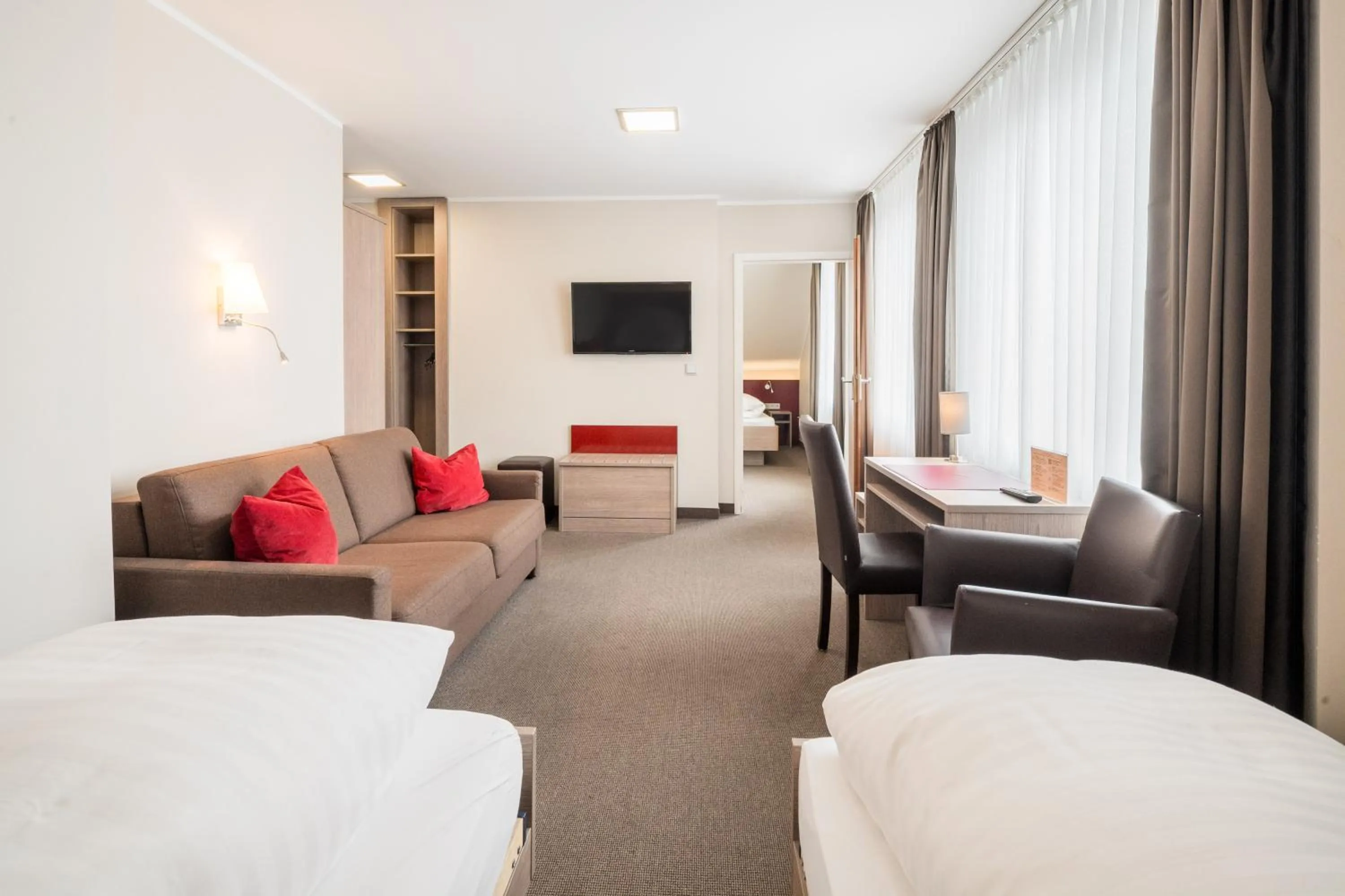 Photo of the whole room, Bed in Hotel Rennschuh