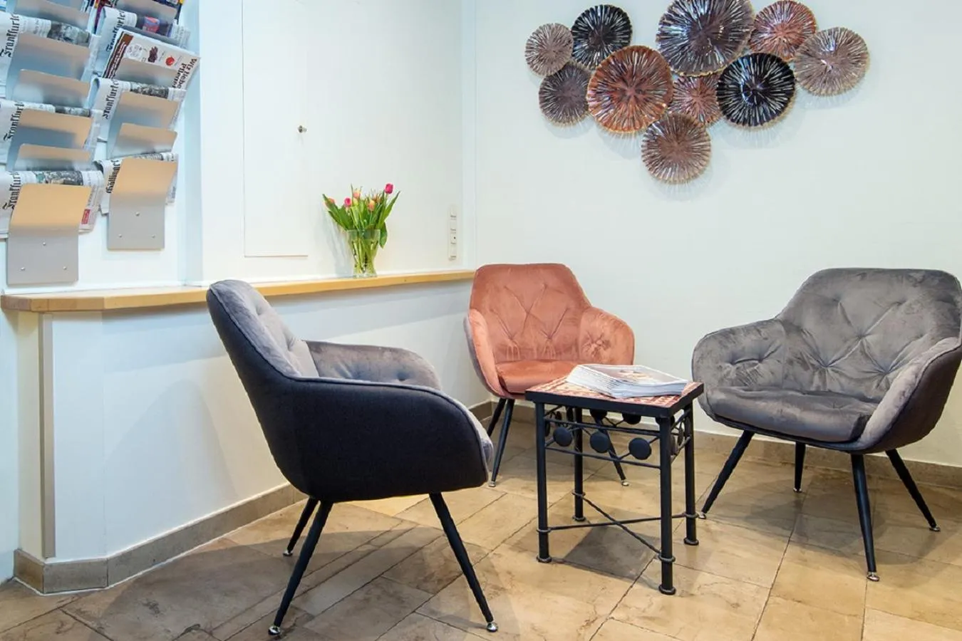 Seating area in Hotel Rennschuh