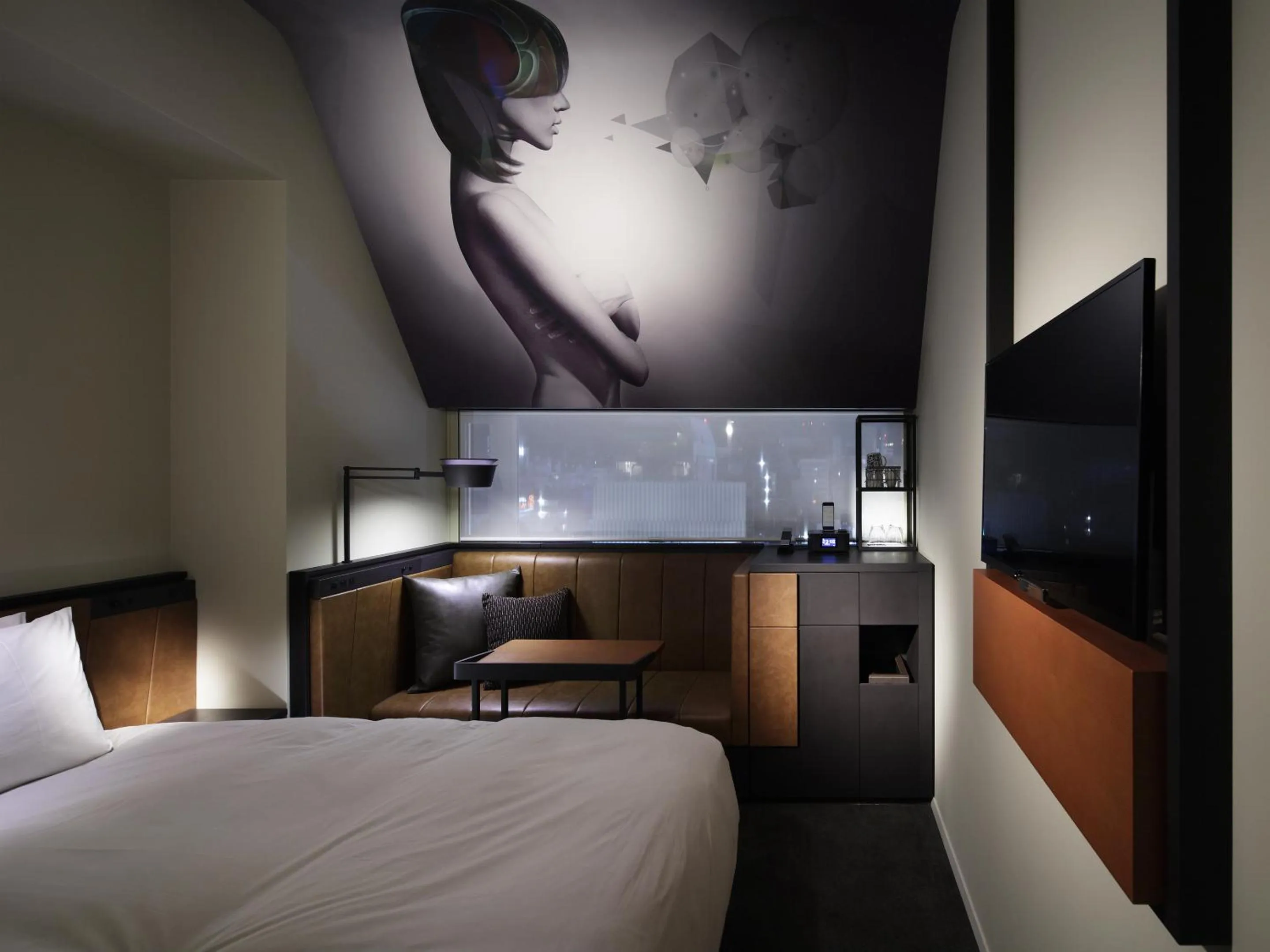 Photo of the whole room, Bed in Shinjuku Granbell Hotel