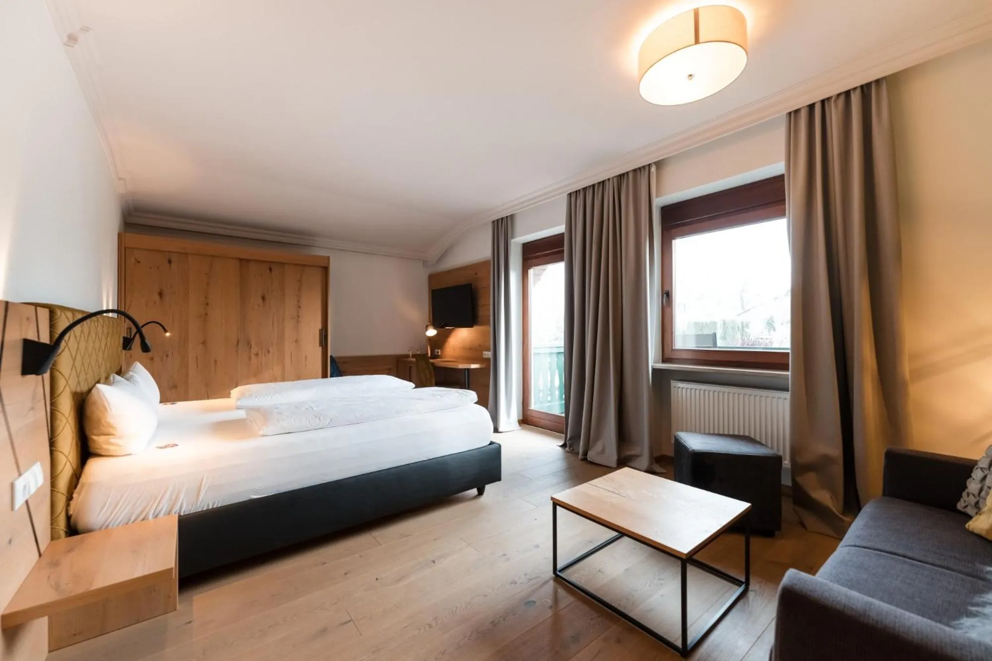 Bed in Posthotel Rattenberg