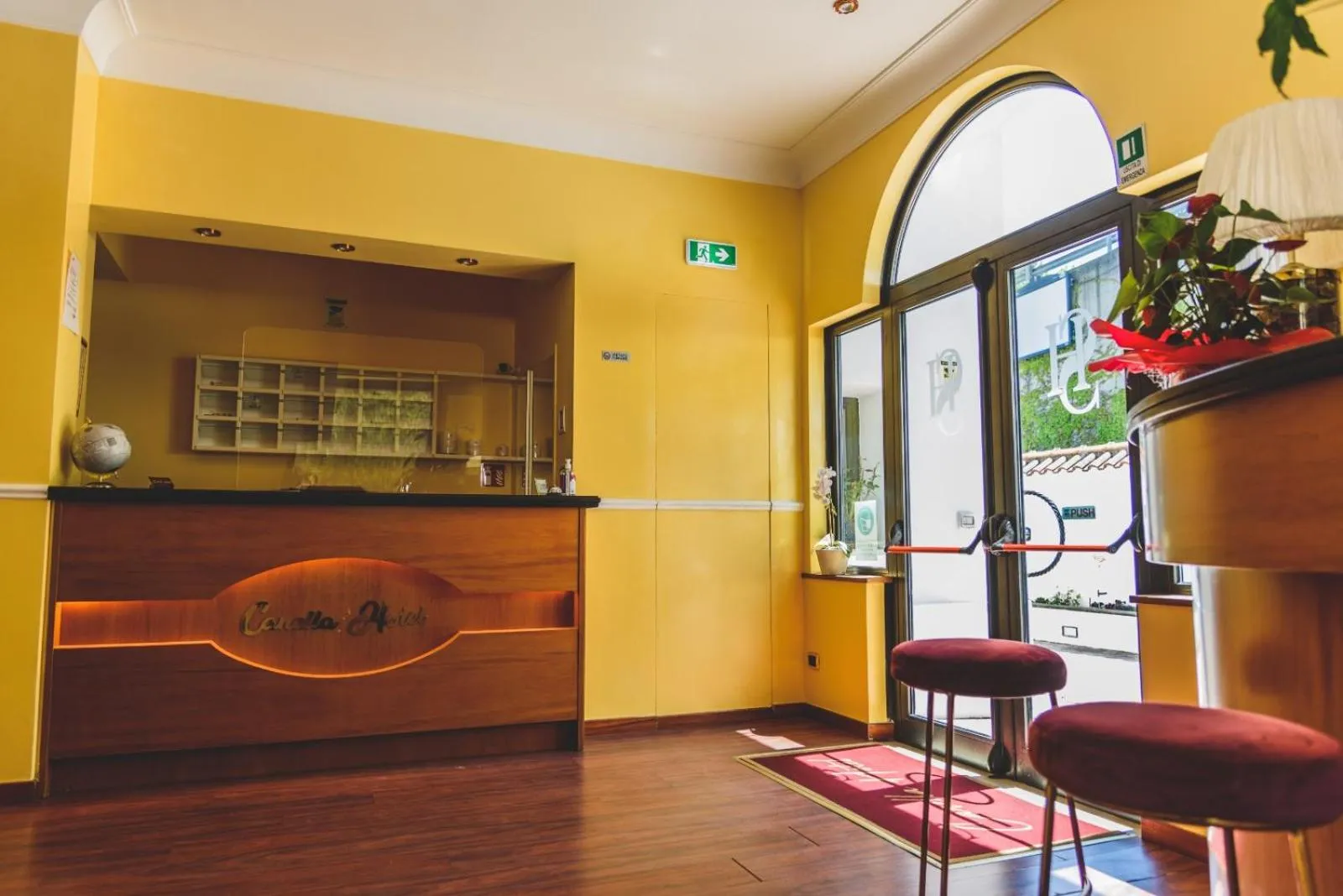 Lobby or reception in CANELLA HOTEL