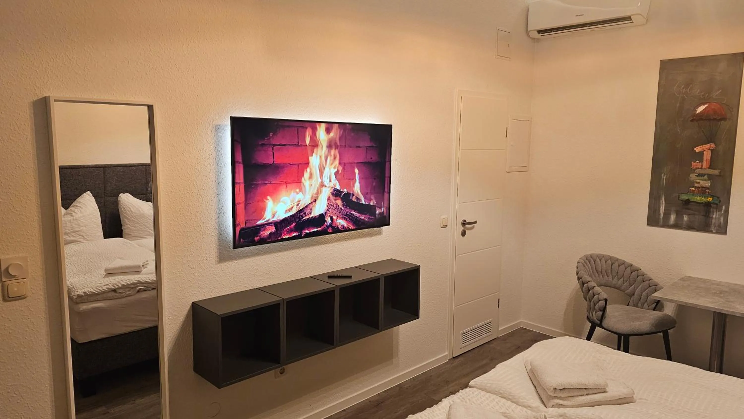 Photo of the whole room, Bed in Appartement Vermietung Brunner