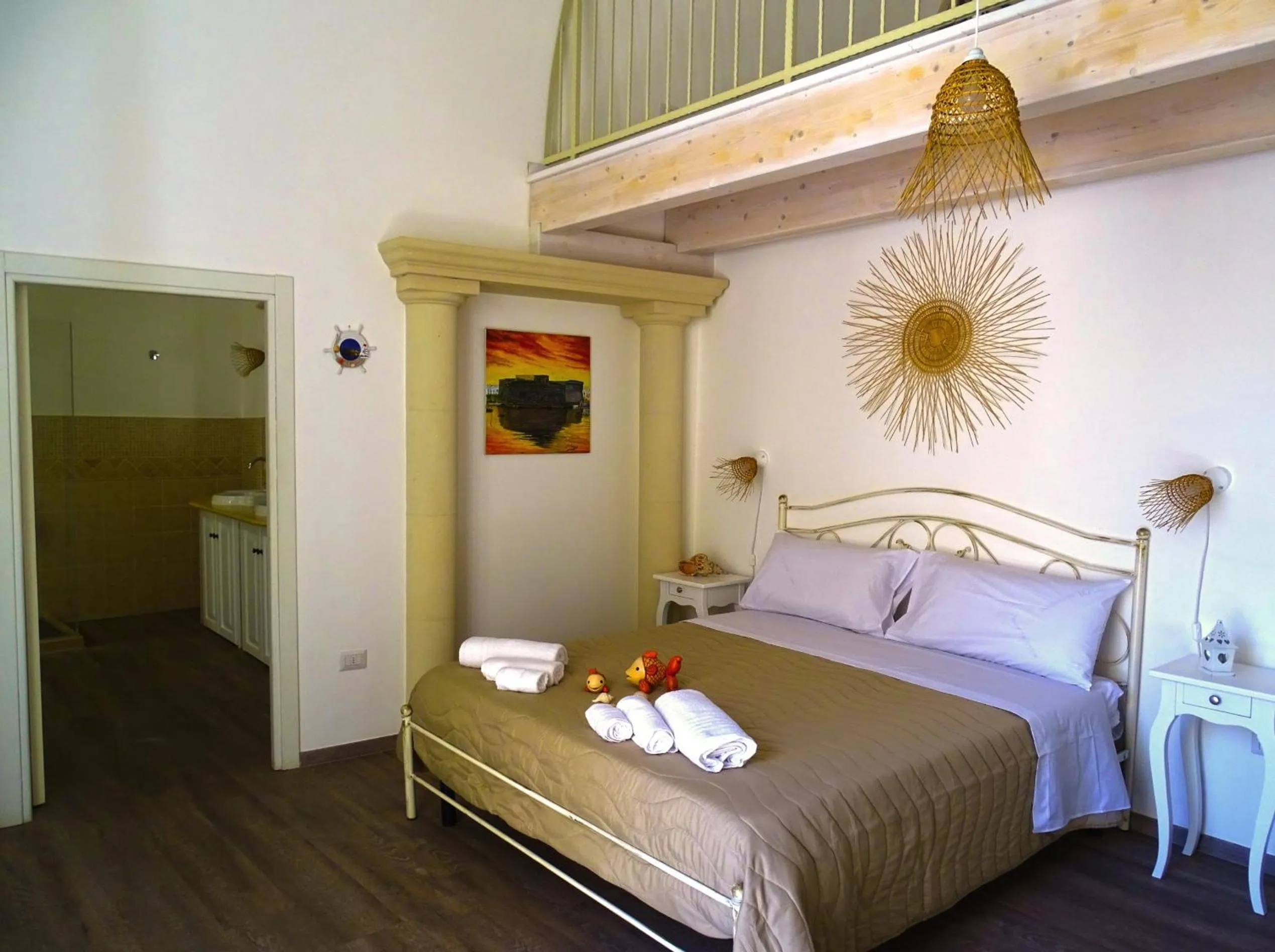 Bed in B&B Mescia Marina