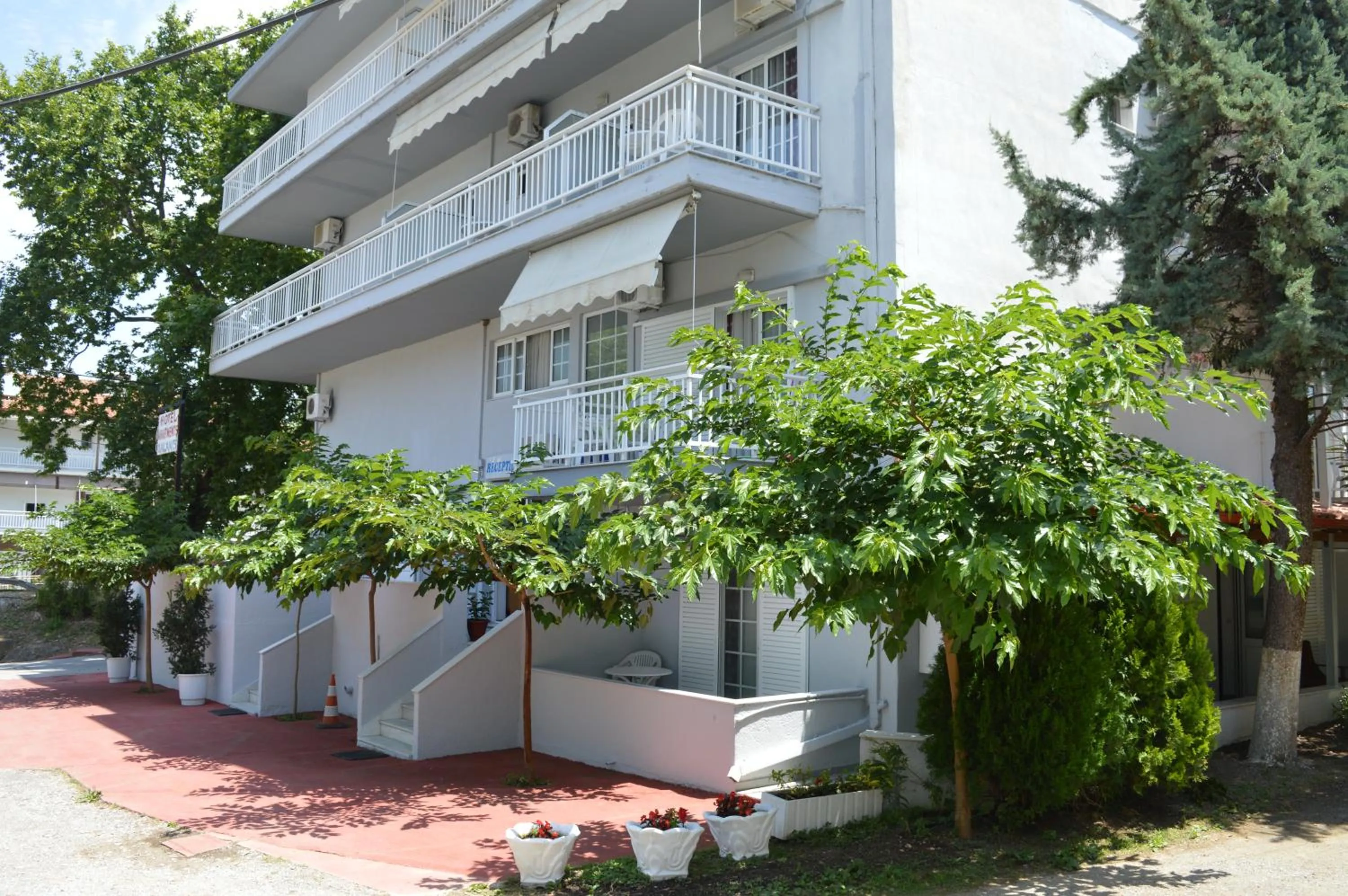 Floor plan in Galanis Studios and Apartments