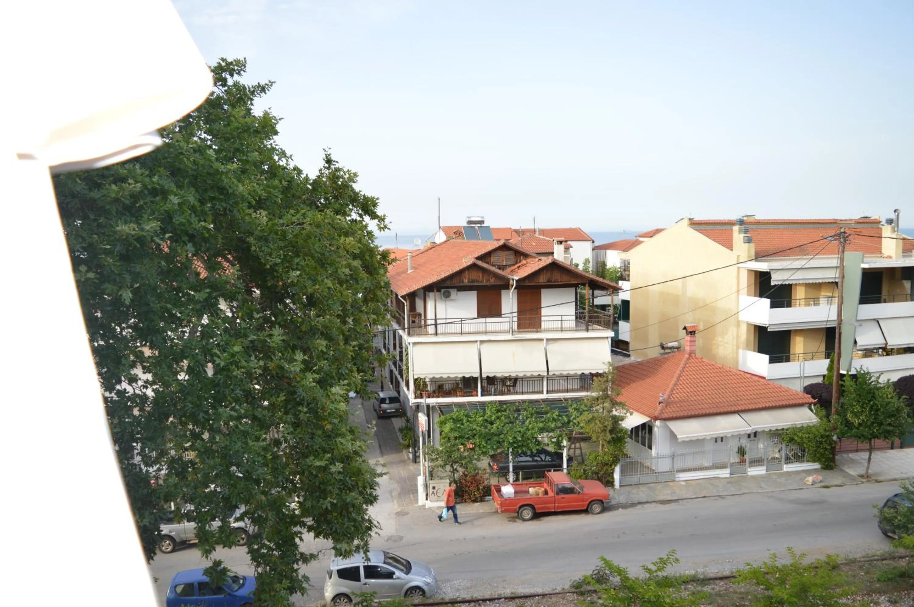 City view in Galanis Studios and Apartments