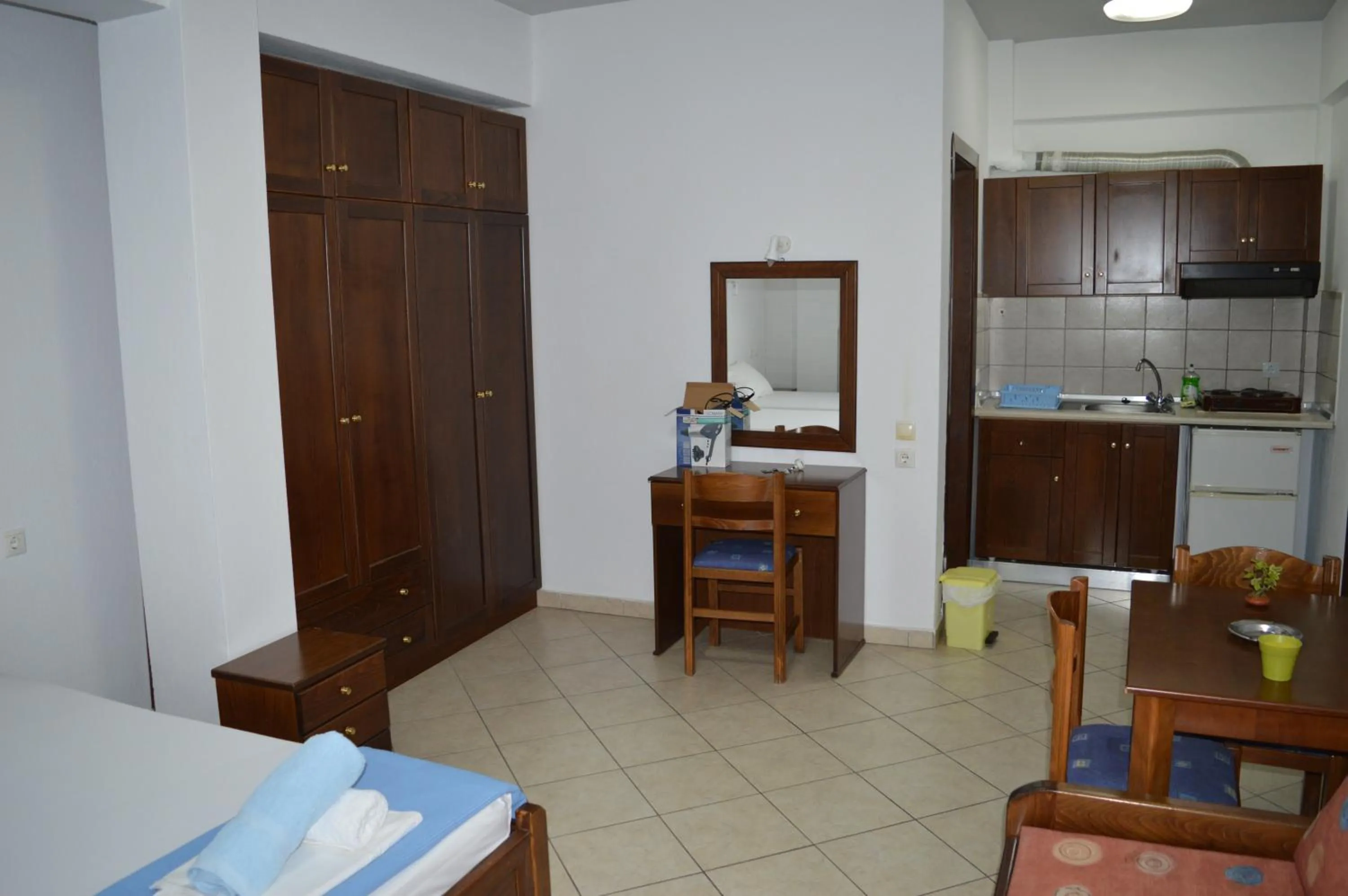 Kitchen or kitchenette in Galanis Studios and Apartments