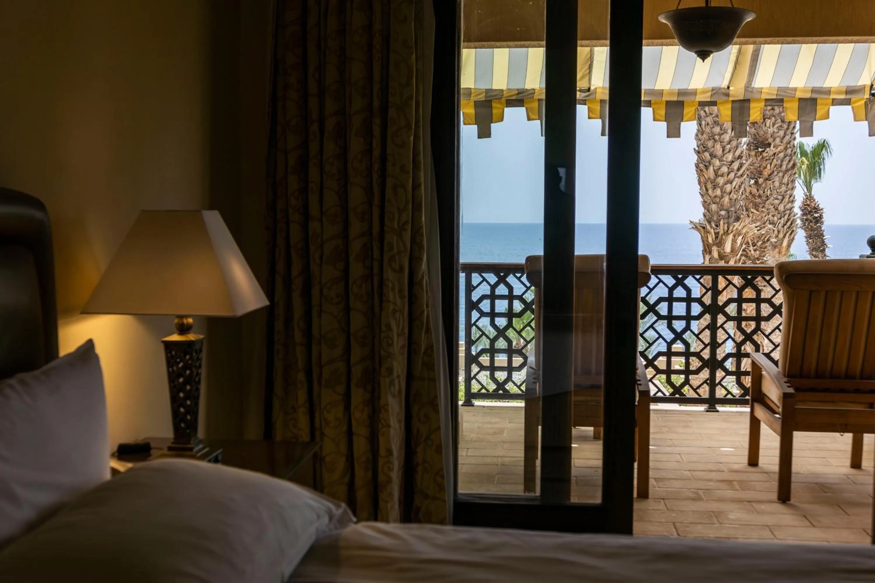 View (from property/room), Bed in Four Seasons Resort Sharm El Sheikh Private Residential Villa & Chalet - Egypt