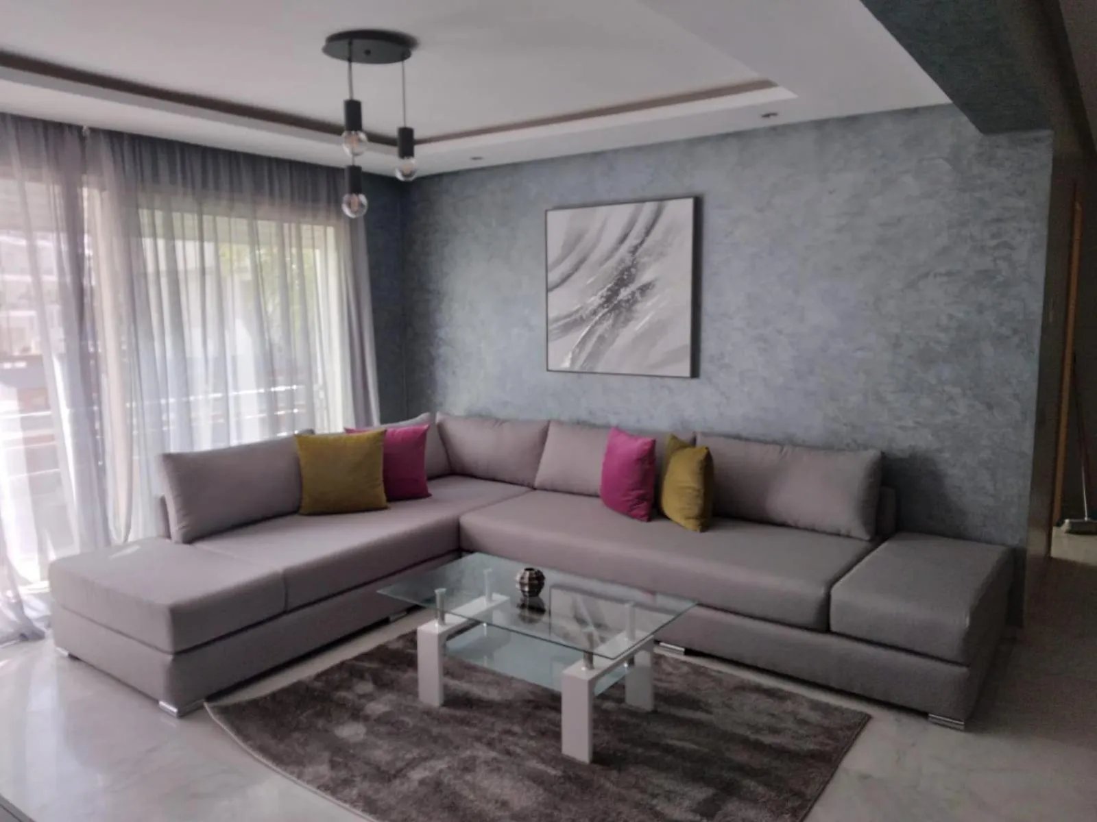 Toilet in Prestigia Rabat Hay Riad Premium Apartments près stade foot My abdellah