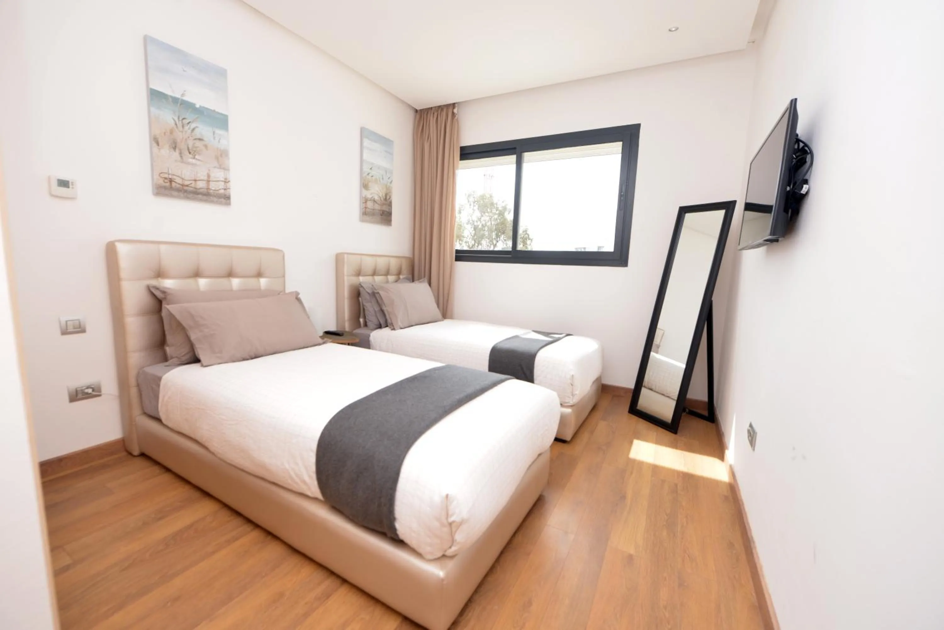 Bed in Prestigia Rabat Hay Riad Premium Apartments près stade foot My abdellah